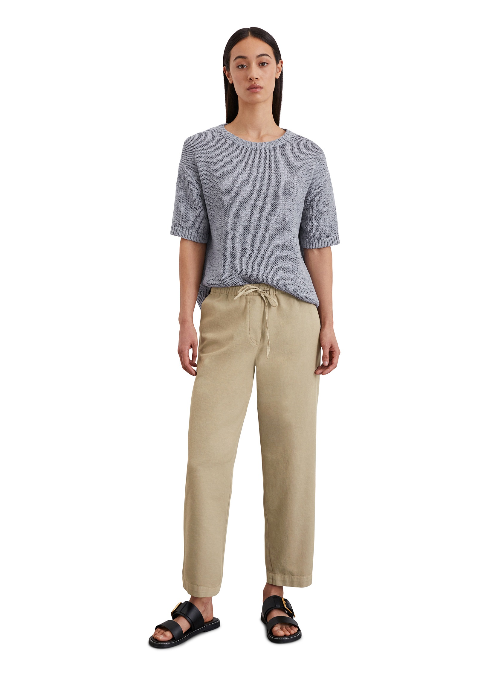 Marc O'Polo Chinohose »aus Organic-Cotton-Leinen-Mix«