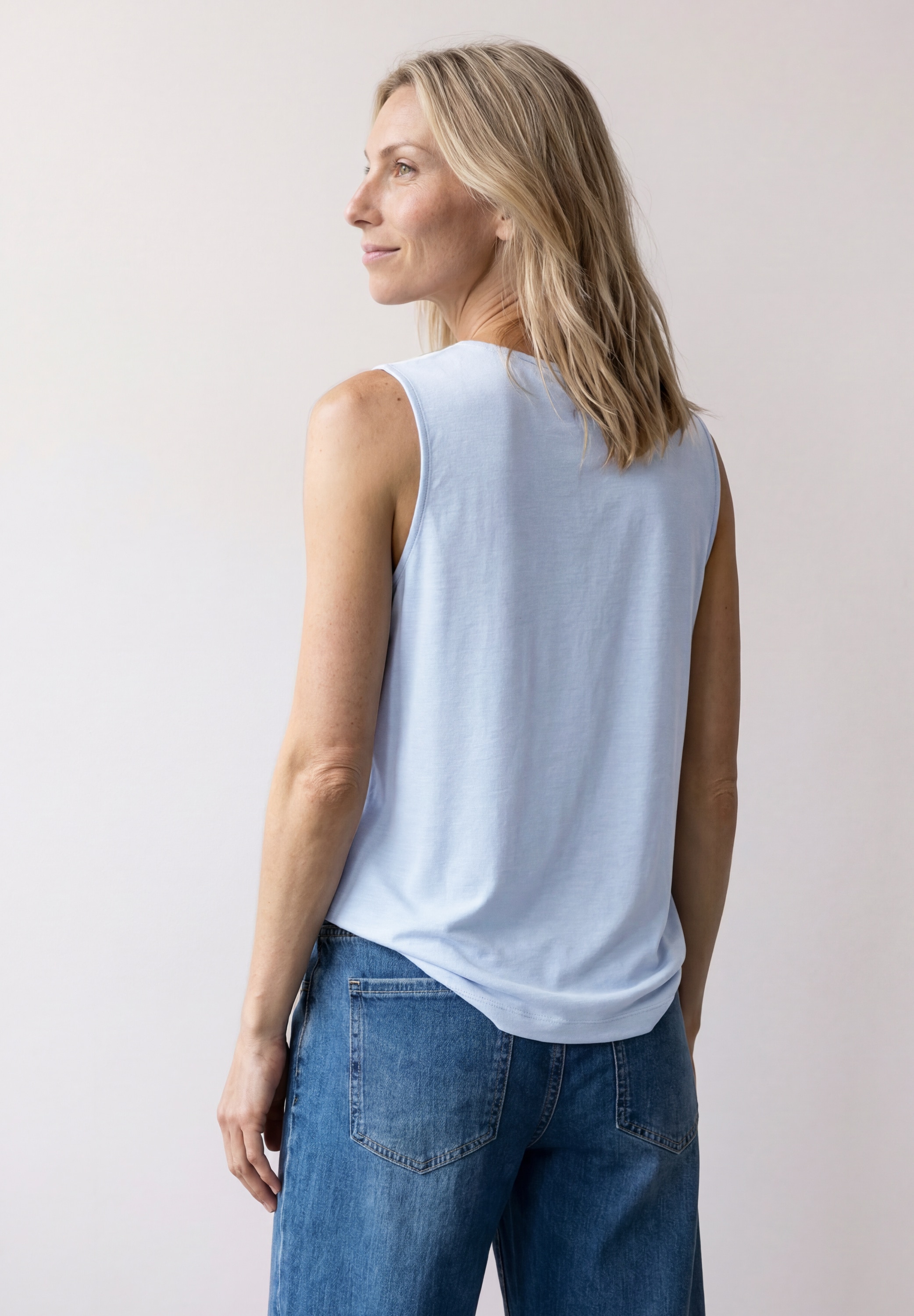 STREET ONE Shirttop im Silk Look