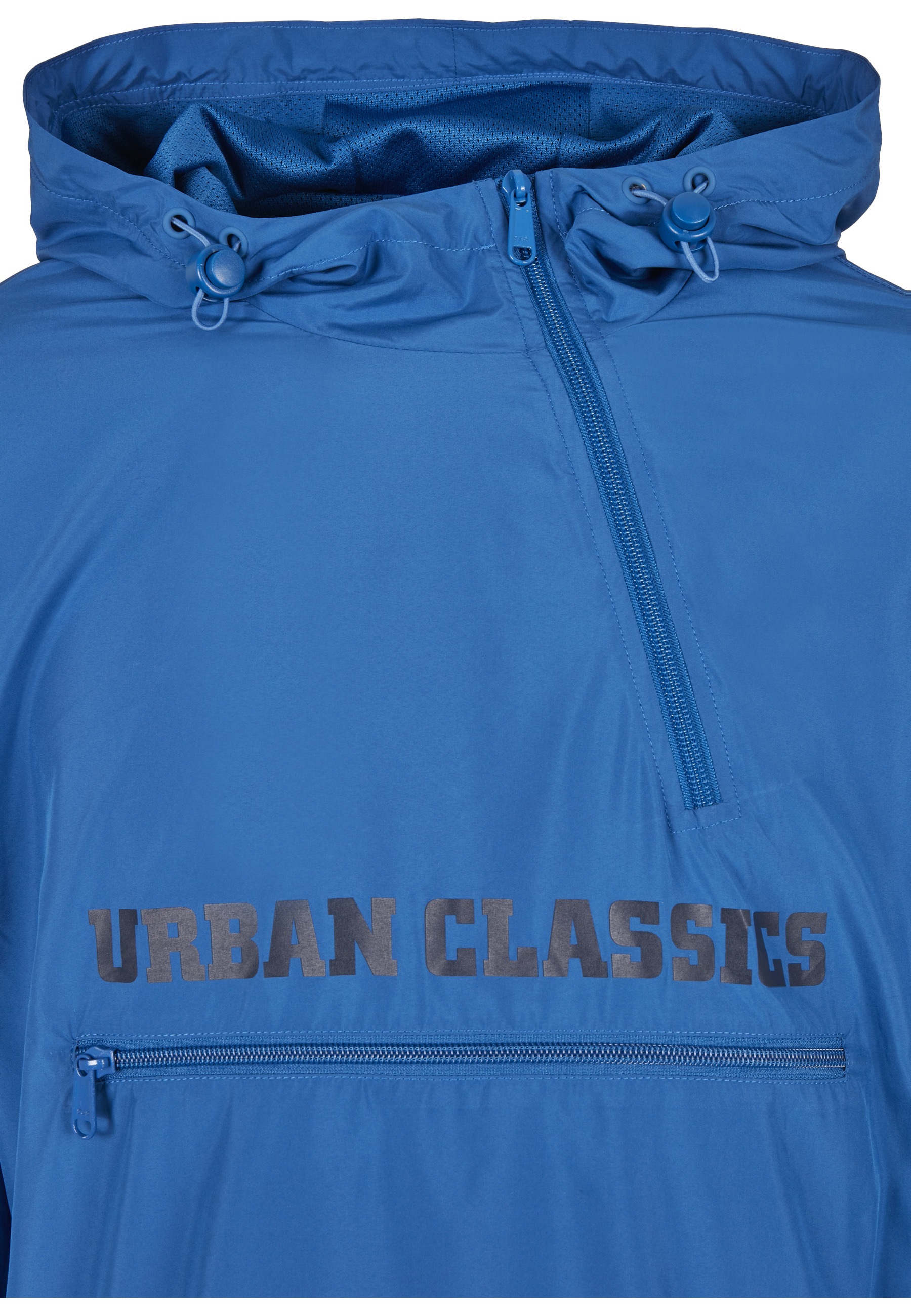 URBAN CLASSICS Langmantel »Urban Classics Herren Commuter Pull Over Jacket«