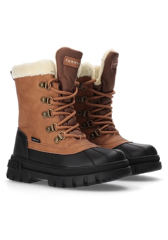 TOMMY HILFIGER Snowboots »Thermostiefel LACE-UP BOOT«...