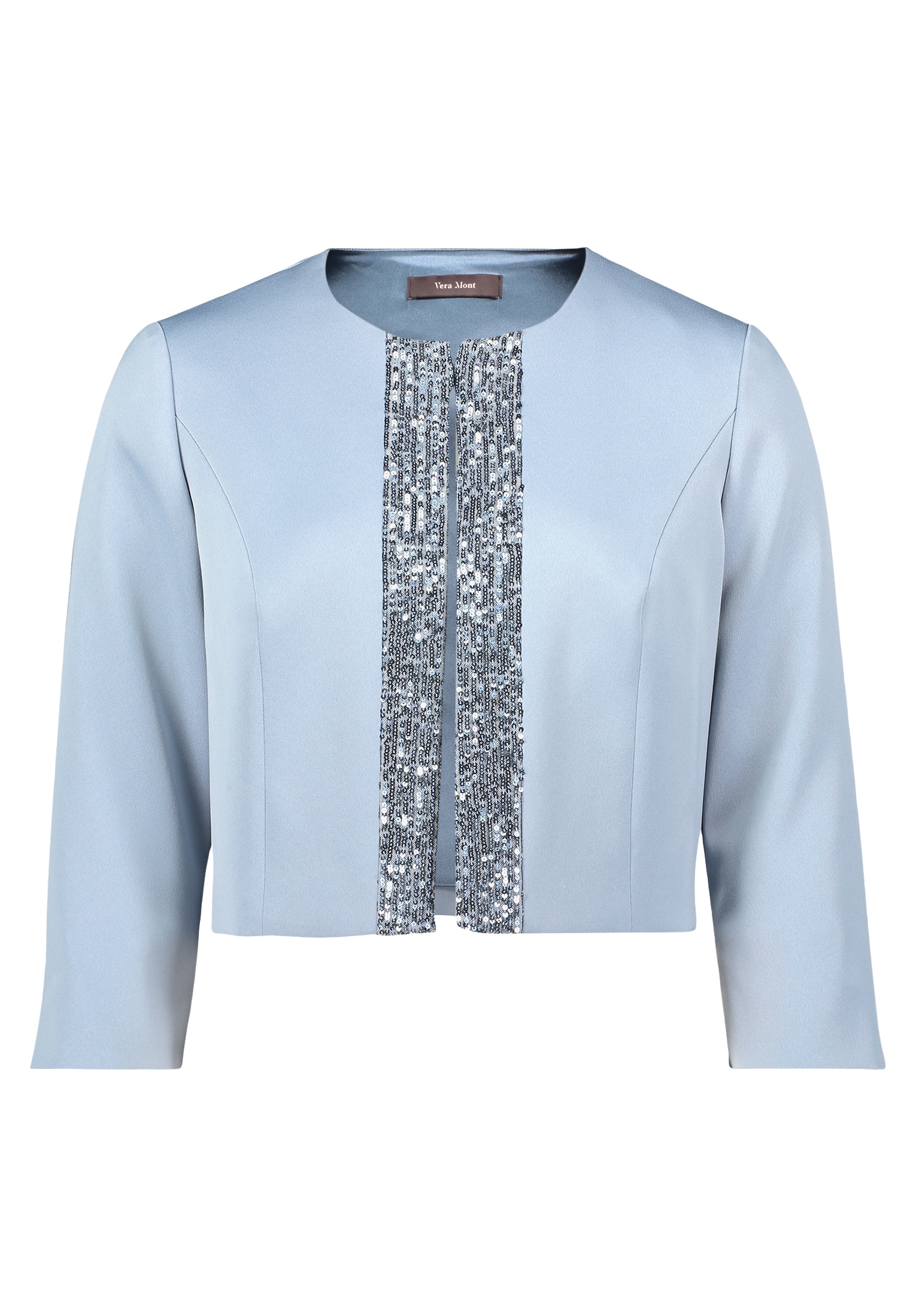 Vera Mont Jackenblazer »Vera Mont Blazer-Jacke mit Glanzeffekt«, Materialmix