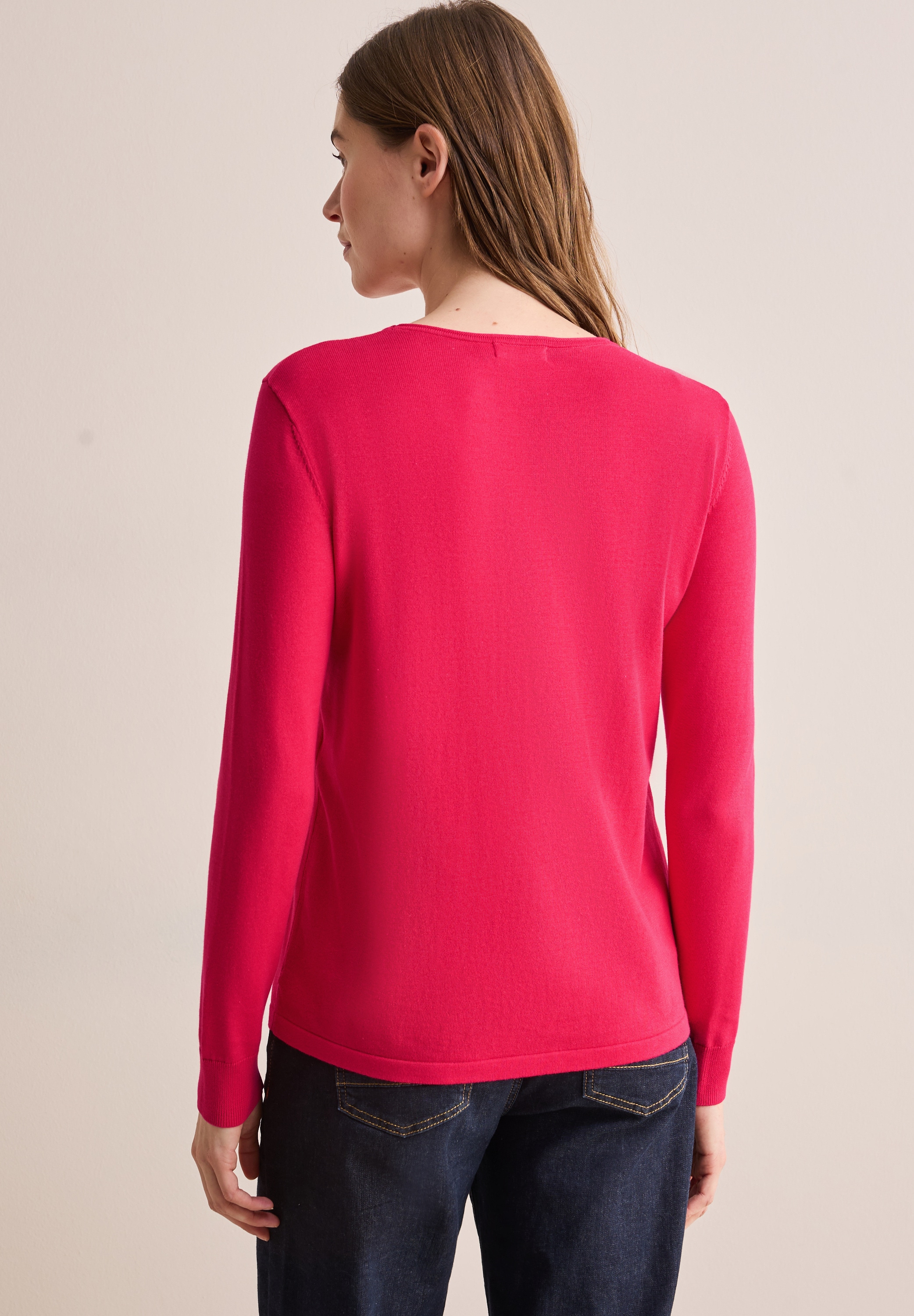 Cecil Strickpullover, im soften Baumwoll-Mix