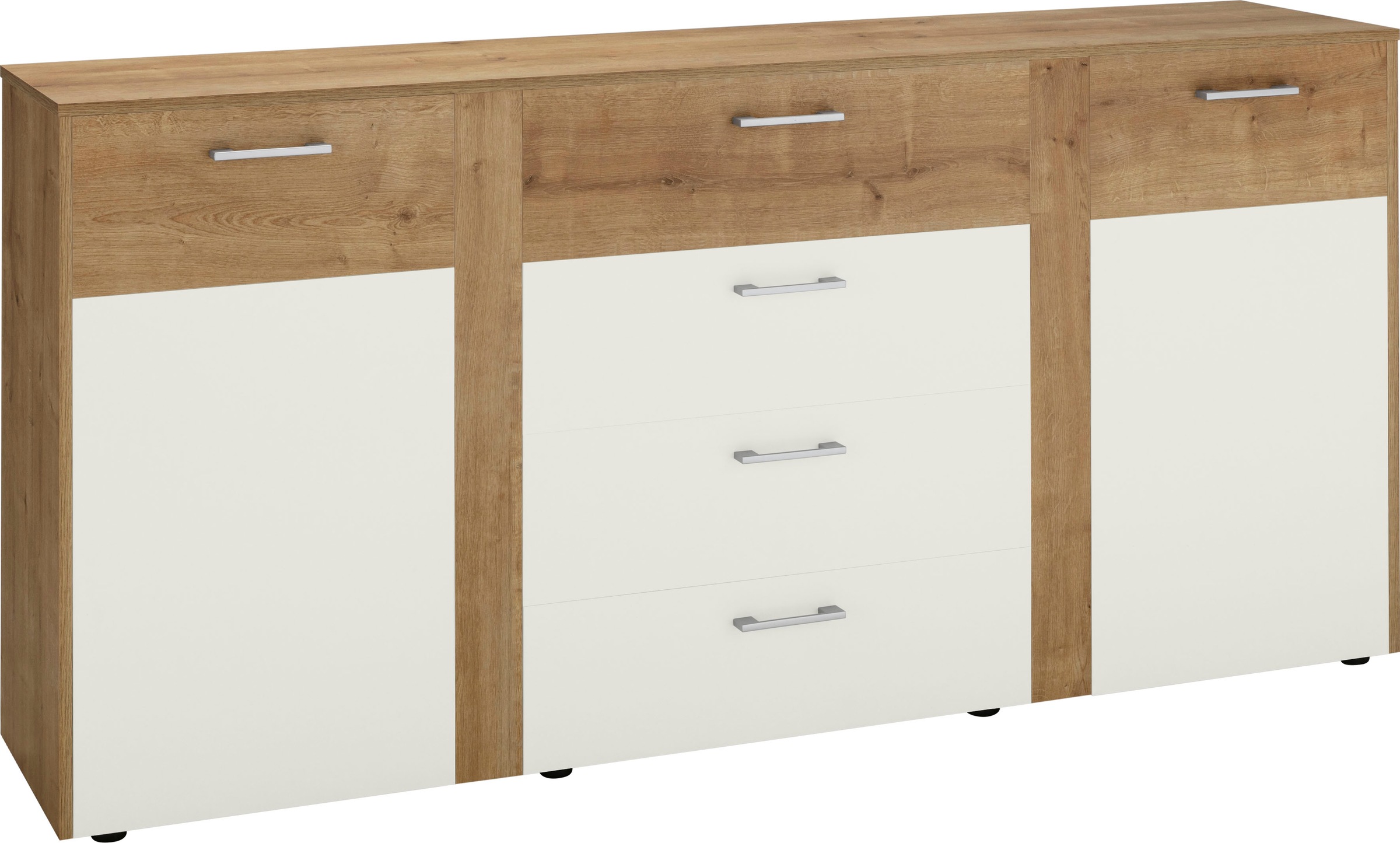 VOGL Möbelfabrik Kommode "Tirent" mit 2 Türen und 4 Schubkästen günstig online kaufen