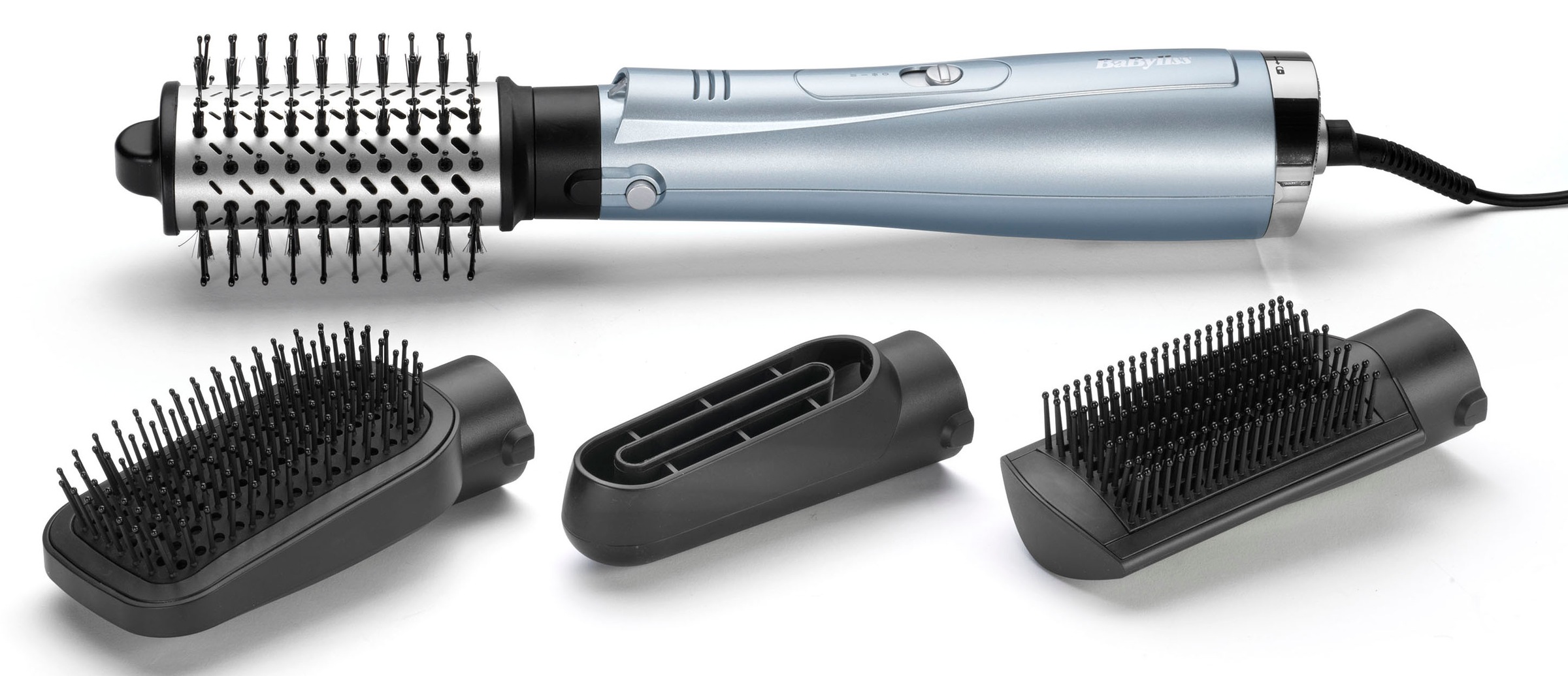 Thumbnail - BaByliss Warmluftbürste "Hydro Fusion Smooth & Shape" 4 Aufsätze