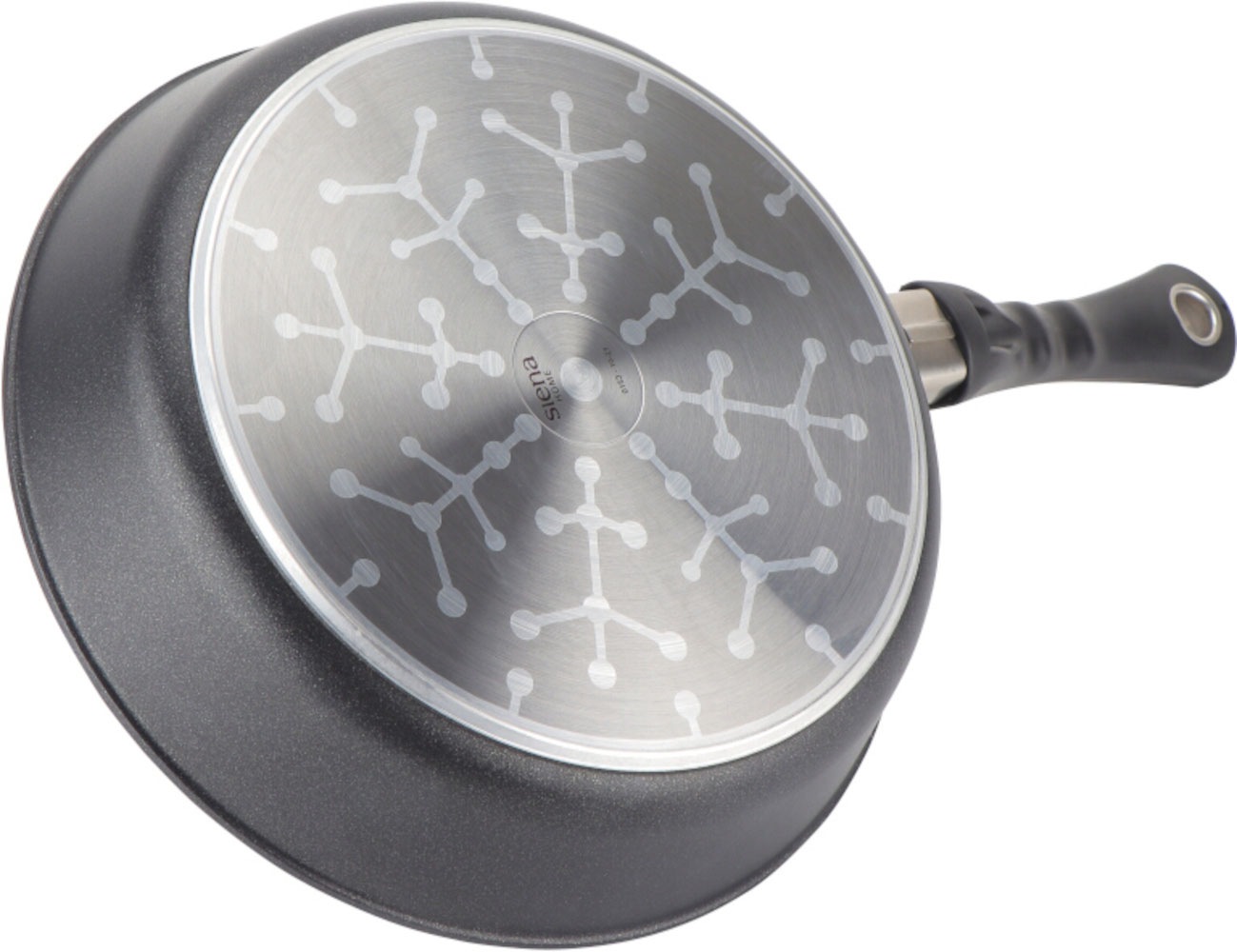Siena Home Bratpfanne »Siena Home Verde«, Aluminiumguss, Induktion, abnehmbarer Stiel, tiefe Form