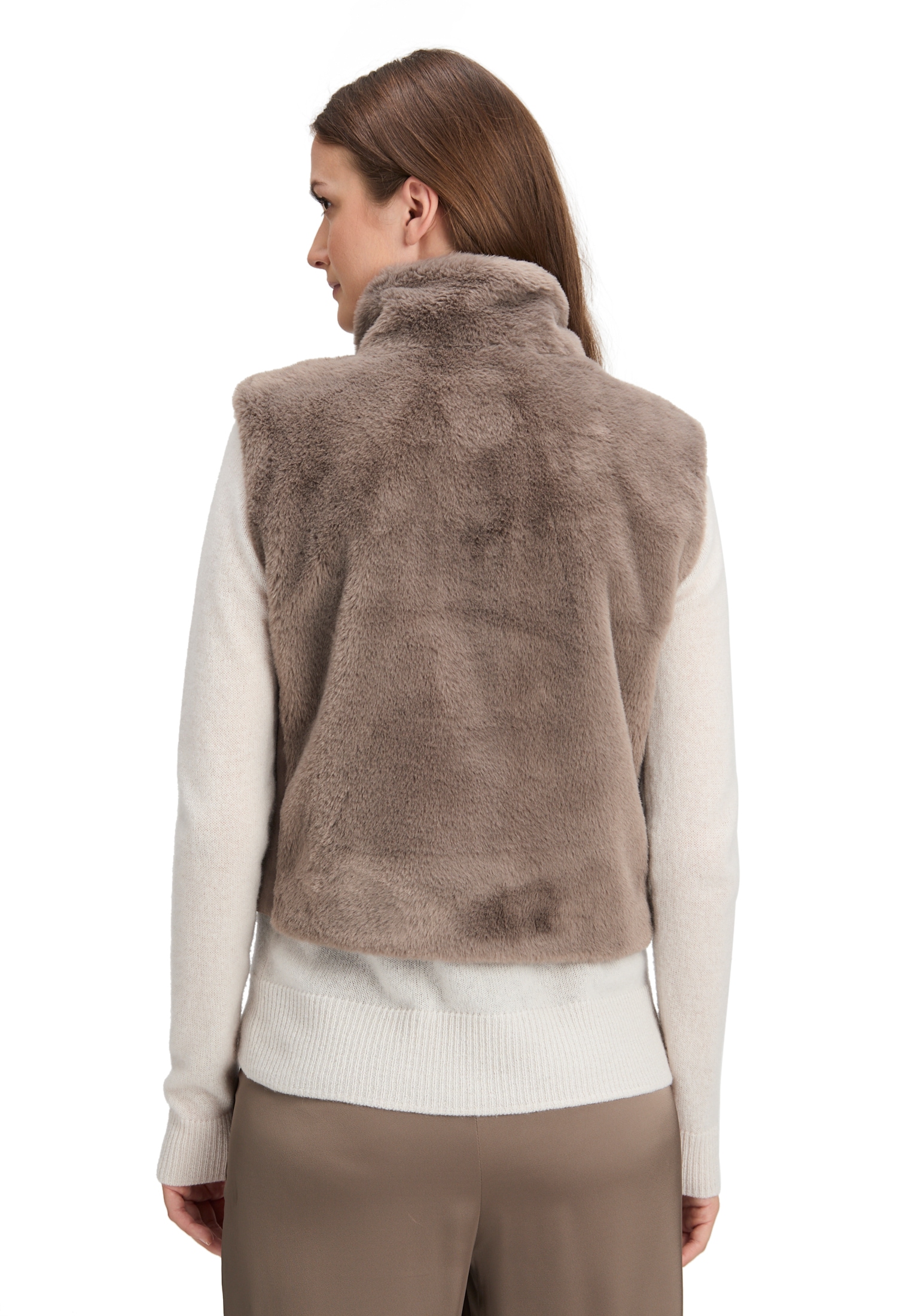 Betty Barclay Plüschweste »Damen Plüschweste mit Reißverschluss«