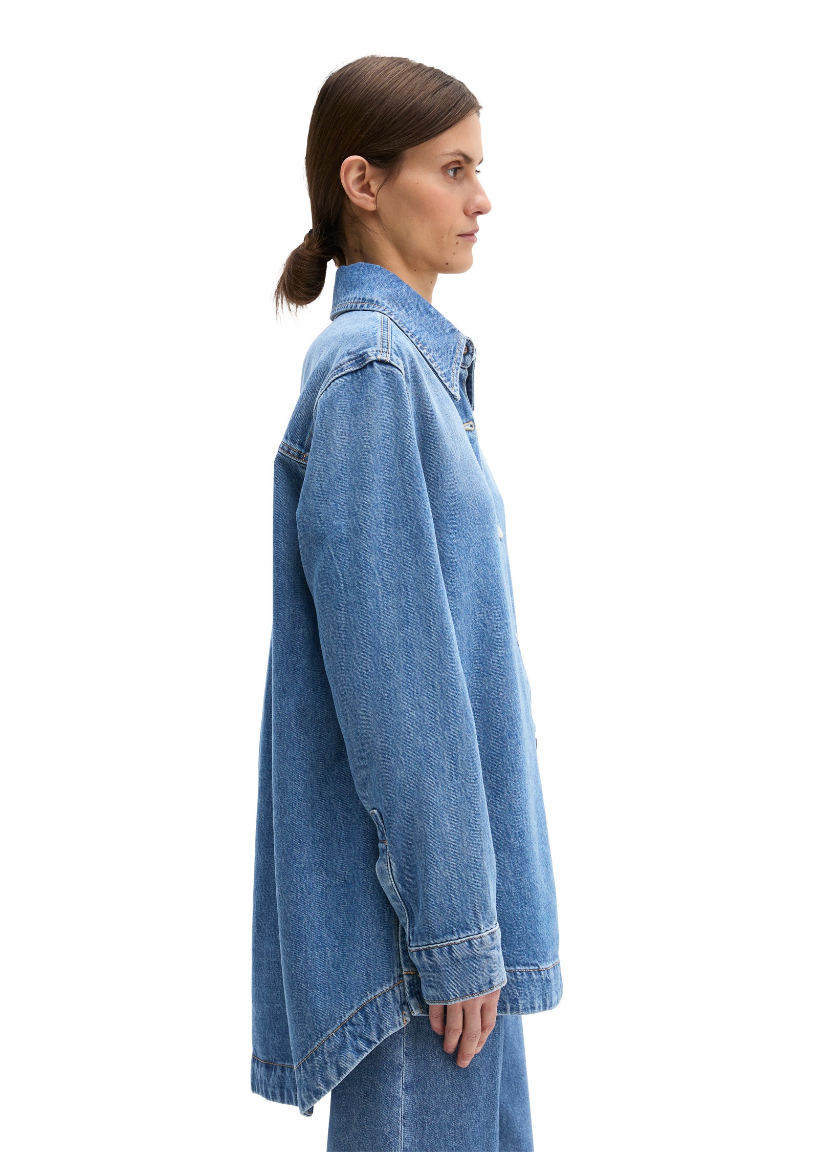 Marc O'Polo Jeansbluse »aus TENCEL™ Lyocell-Mix«