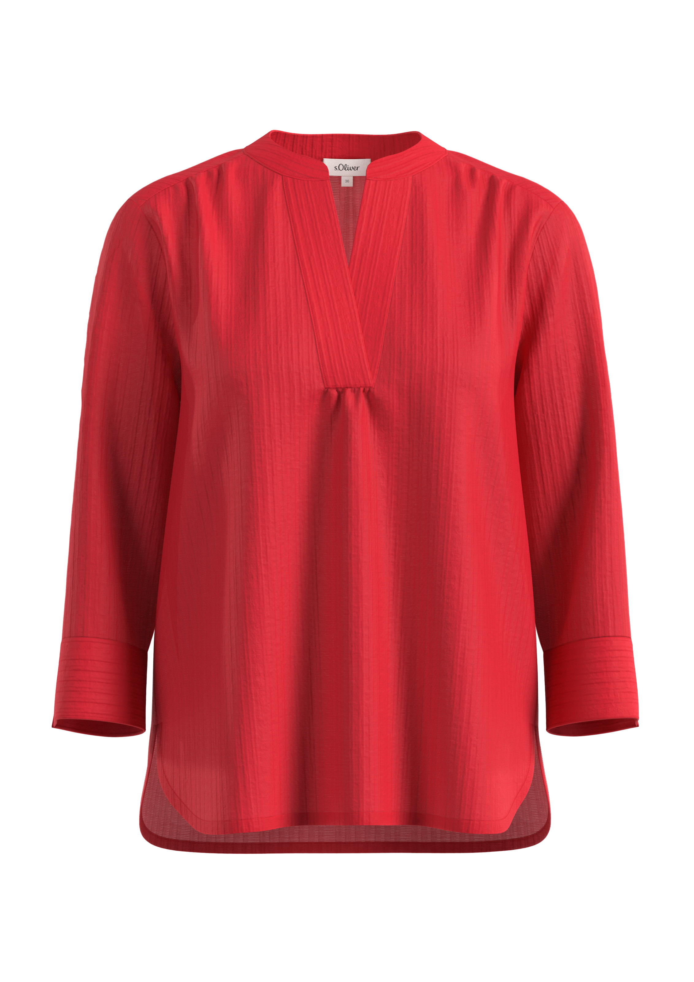 s.Oliver Shirtbluse, mit 3/4-Ärmeln und im Tunika-Look günstig online kaufen