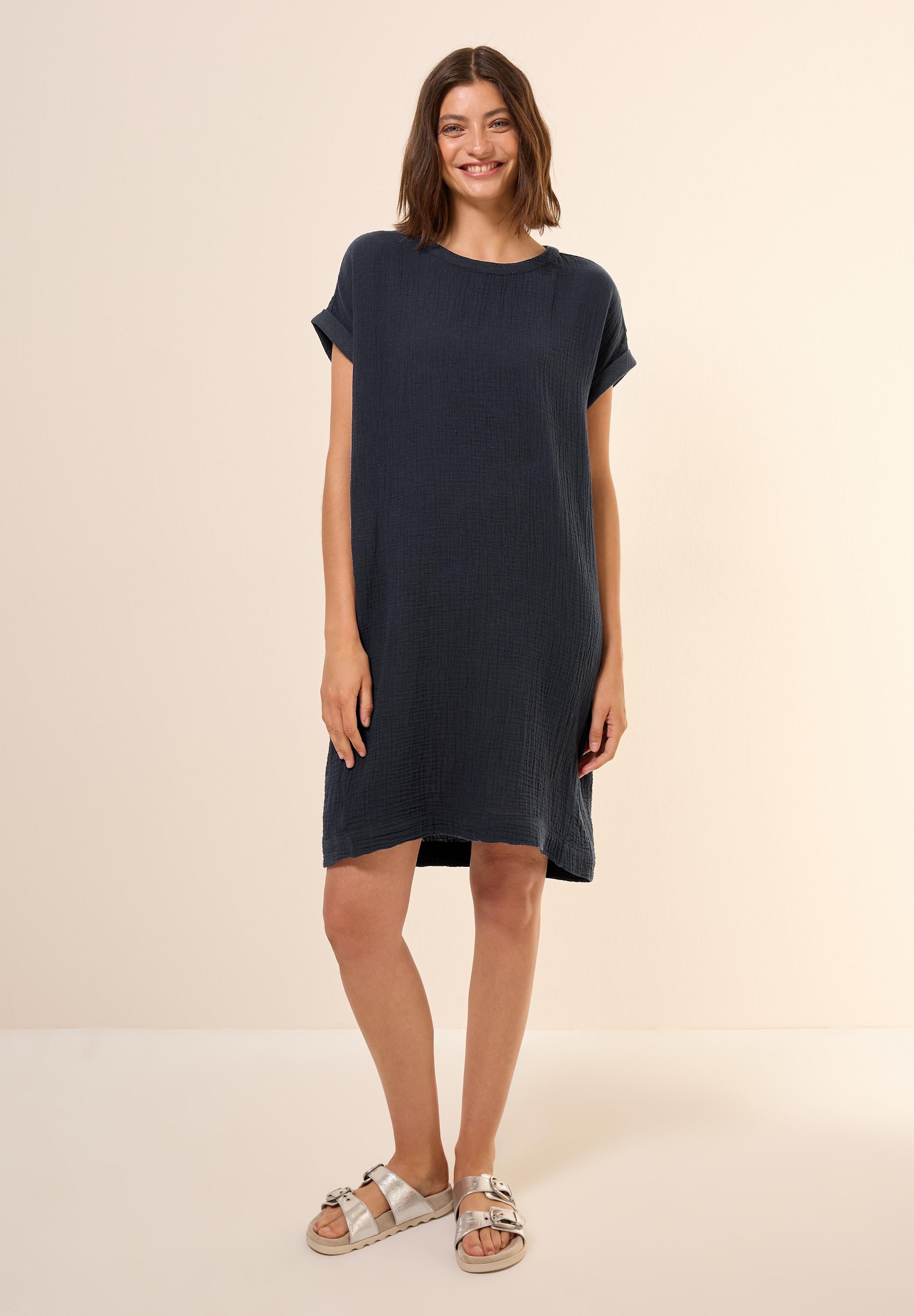 Cecil Midikleid, aus 100% Baumwolle günstig online kaufen
