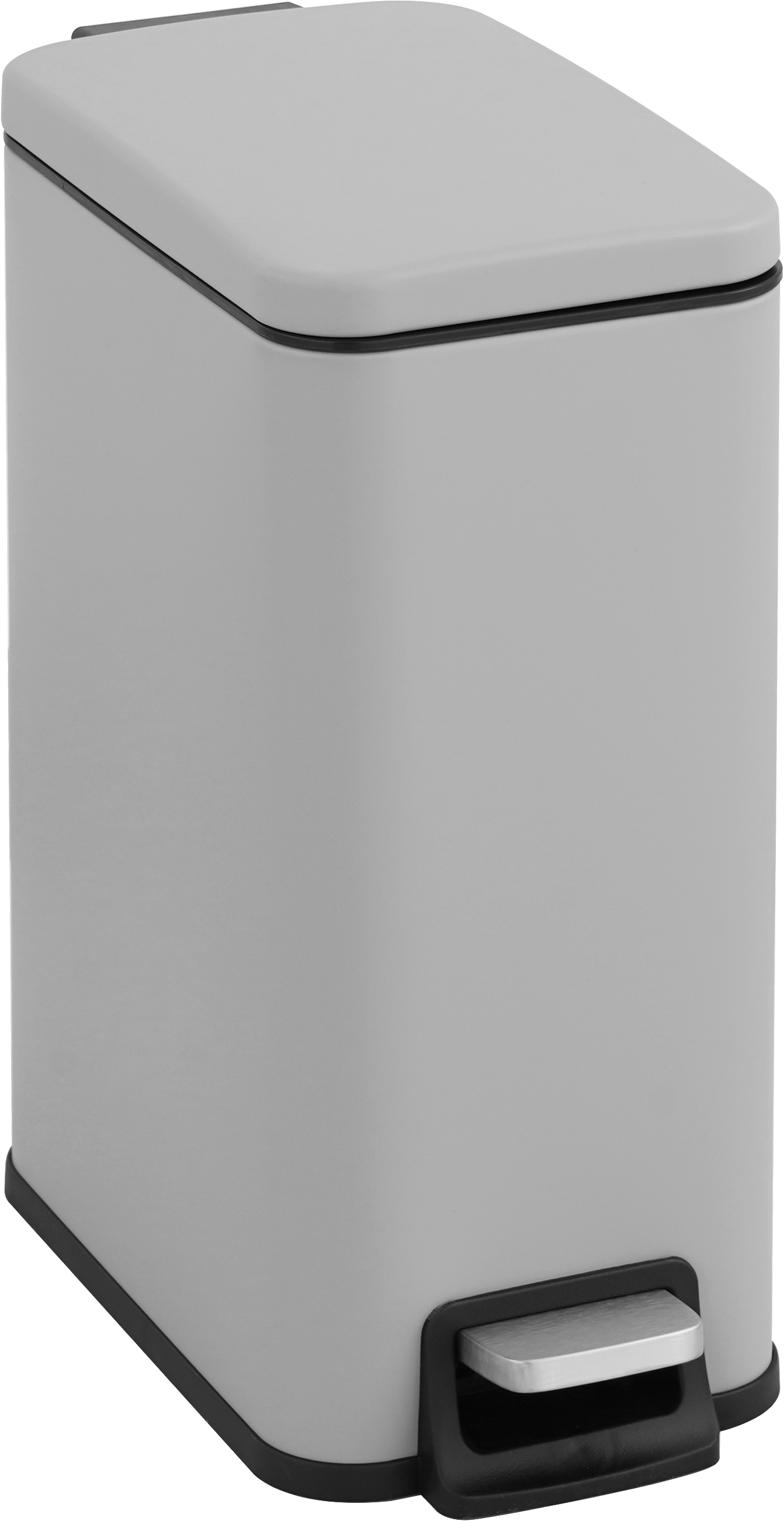 OTTO home Mülleimer "Joonah, Soft Close, schmal und kompakt" 1 Behälter Nischen-Mülleimer, Treteimer, Kosmetikeimer mit Deckel