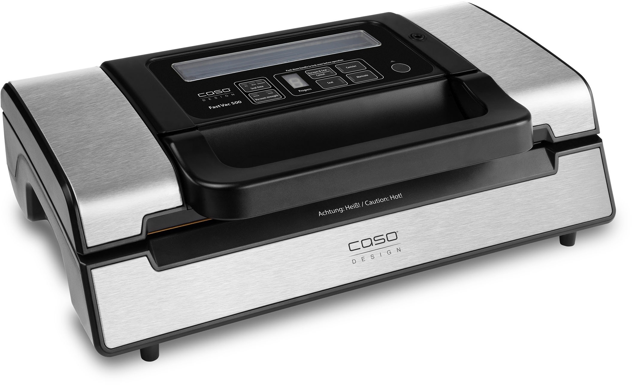 Caso Vakuumierer »1409 FastVAC500« 130 W mit 2 Folienrollen zum sofortigen Ausprobieren