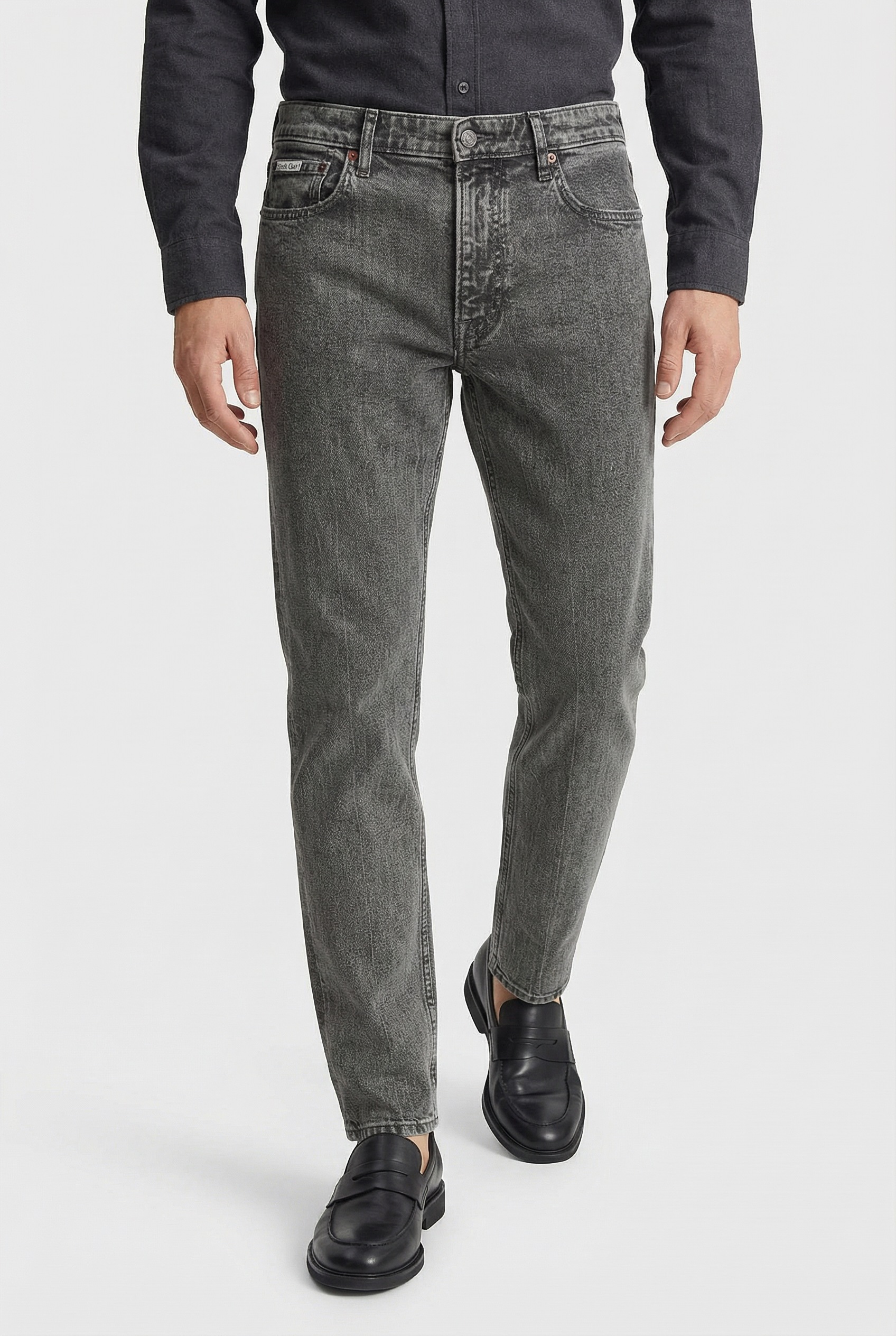 Calvin Klein Jeans Slim-fit-Jeans "SLIM TAPER" mit Markenlabel günstig online kaufen