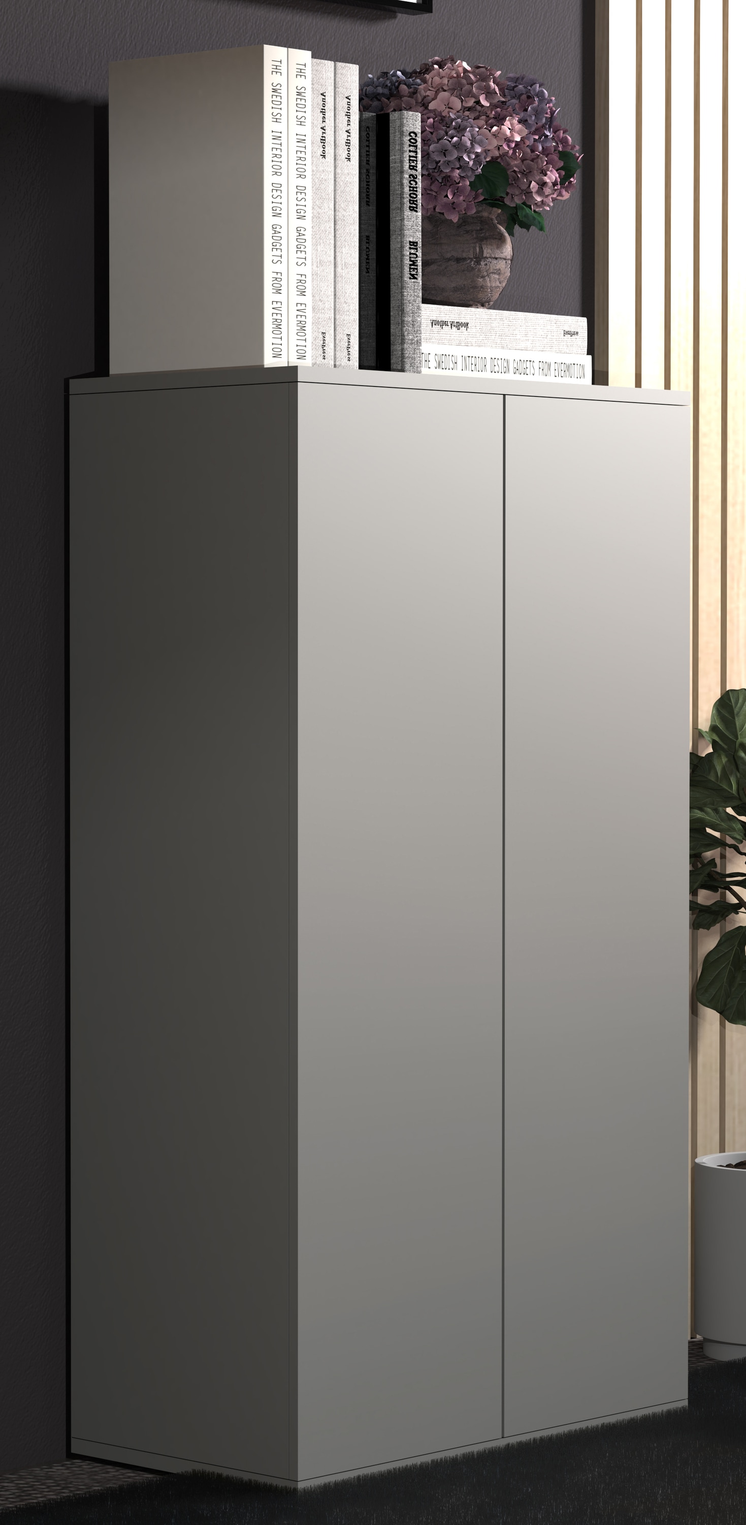 VCM Kommode »Holz Kommode Sideboard Anrichte Dalosa 3 Drehtüren«