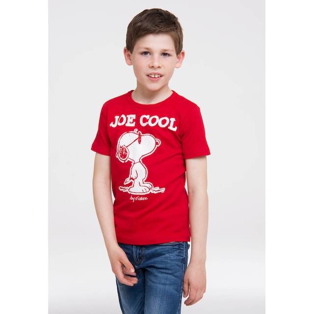 LOGOSHIRT T-Shirt »Snoopy - Peanuts - Joe Cool«, mit Retro-Print online  bestellen | BAUR