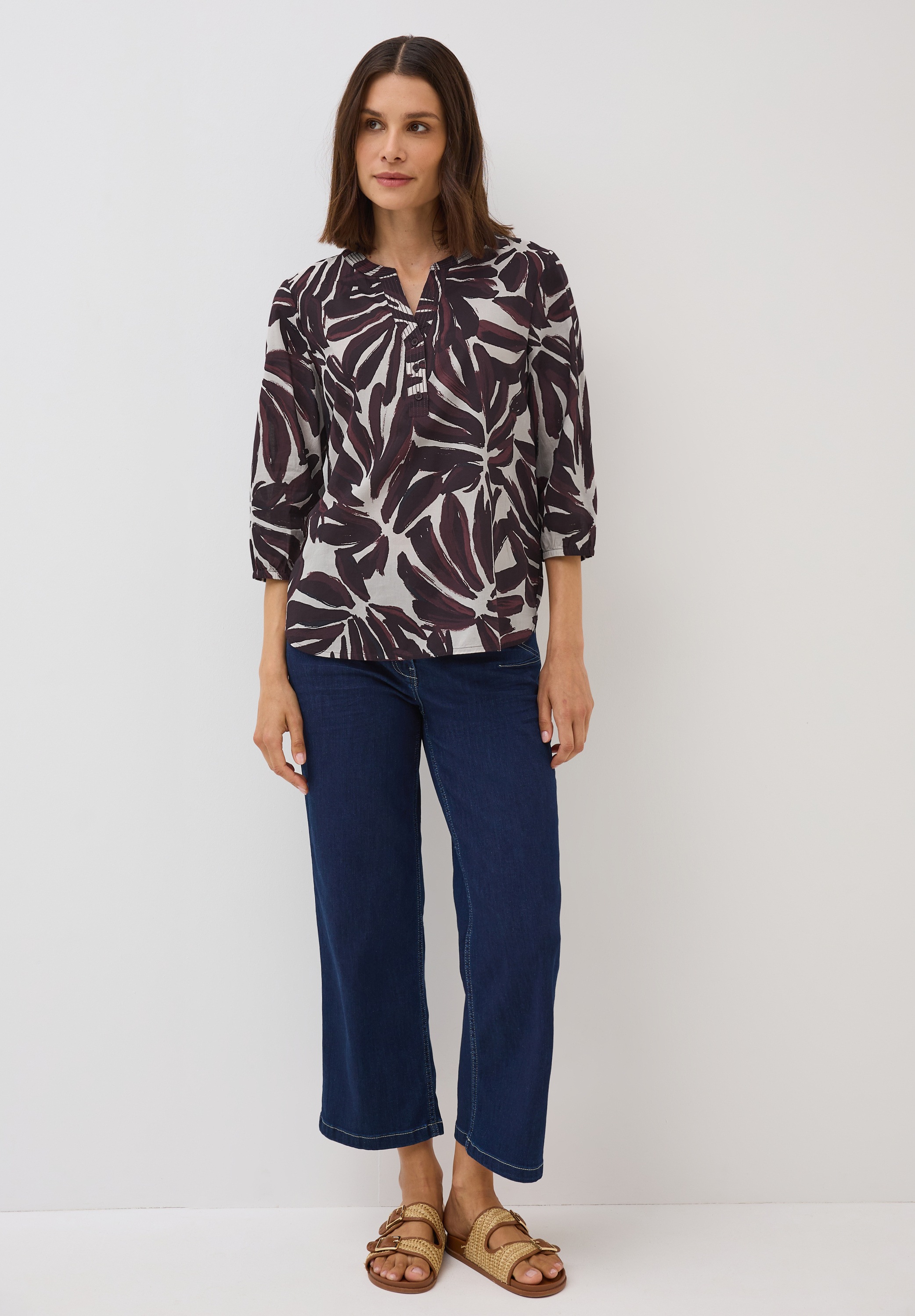 Cecil Chiffonbluse, mit allover Print