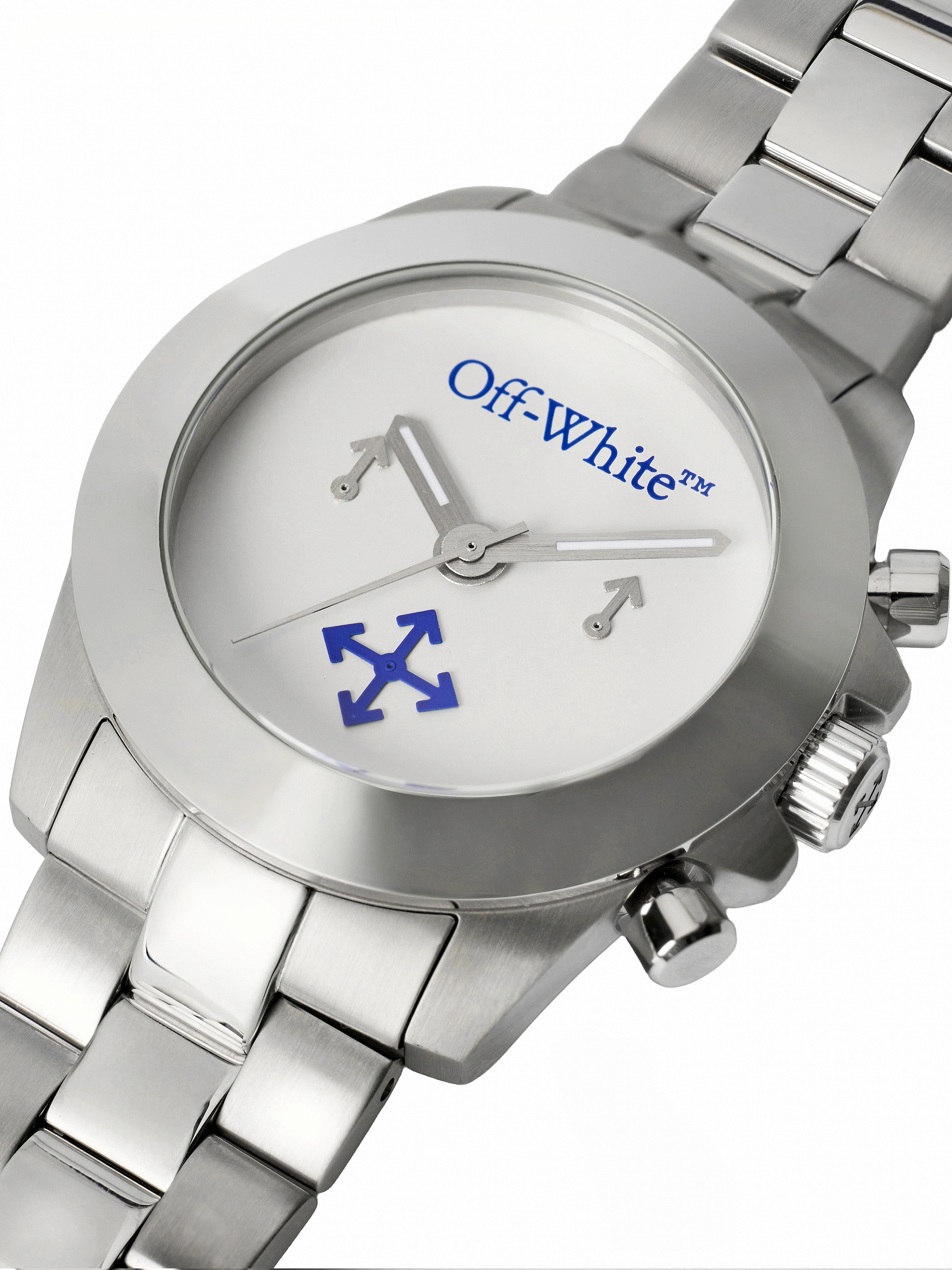 OFF-WHITE Chronograph »RESET« Quarzuhr, Armbanduhr, Herrenuhr, Edelstahlarmband, analog