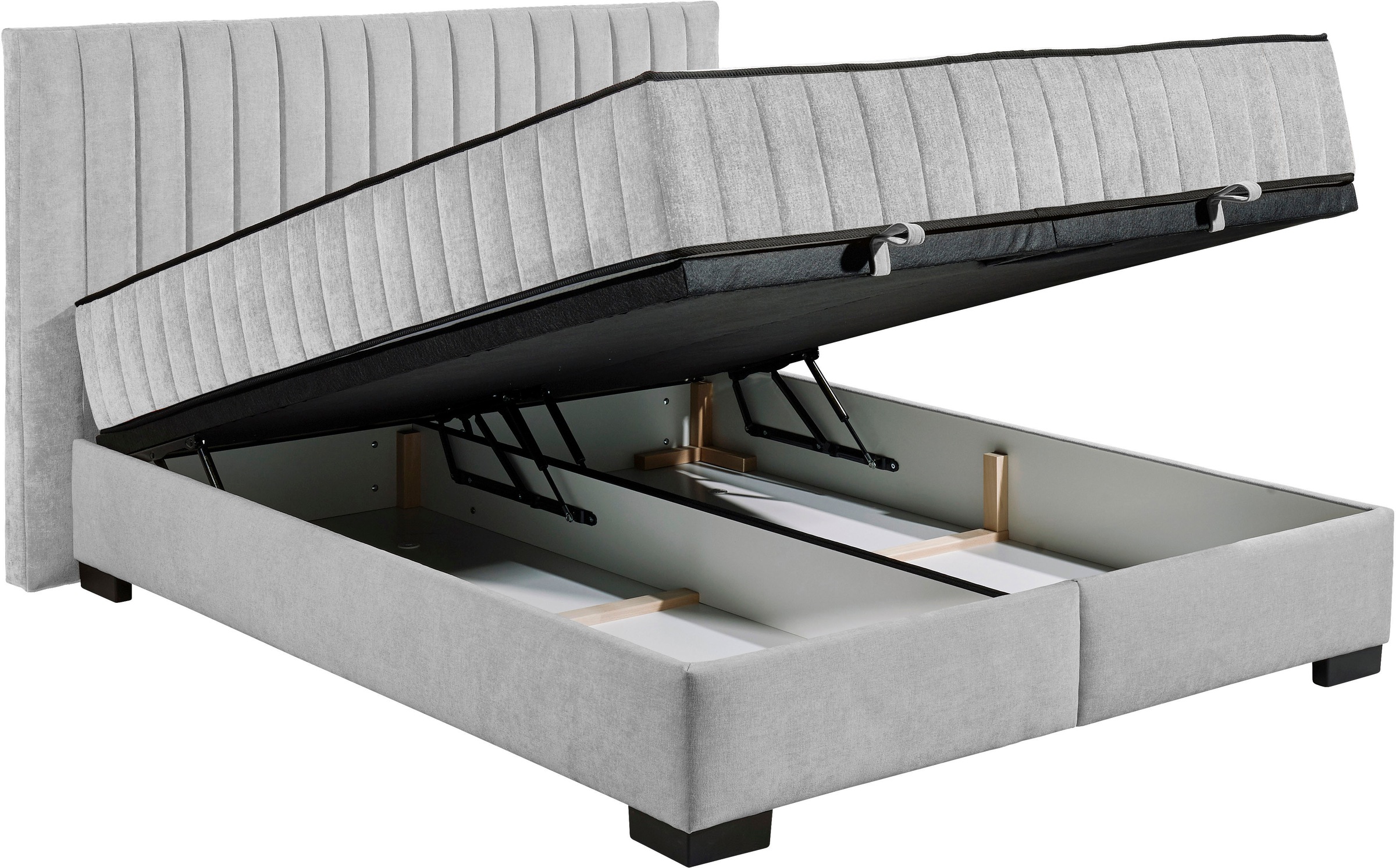 ED EXCITING DESIGN Boxbett »Nagol«, mit Bettkasten, mit Wendematratze, erhältlich in verschiedenen Breiten