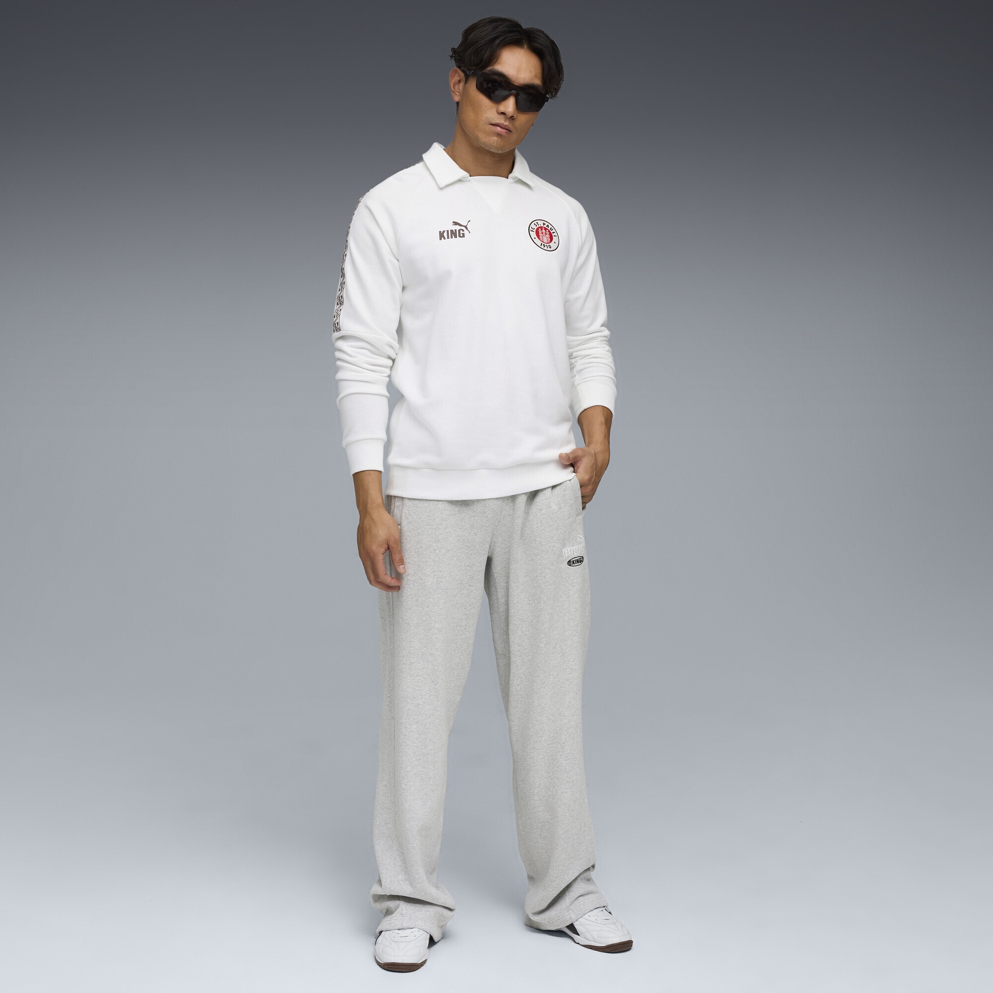 PUMA Sweatshirt »FC St. Pauli KING Drill Top Herren«