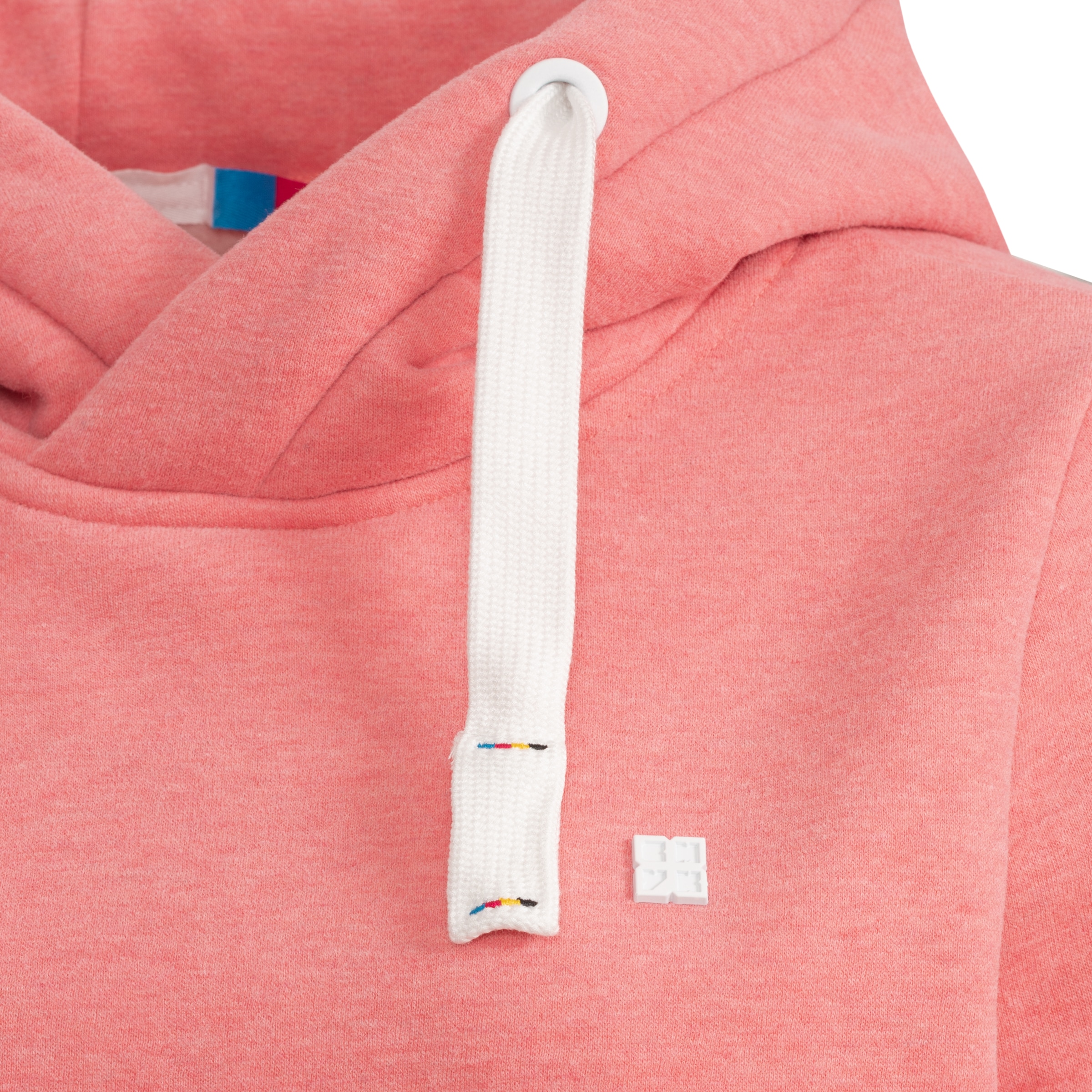 DEPROC Active Kapuzensweatshirt »HildaCMYK II WOMEN«, weiche Fleecejacke mit Kängurutasche