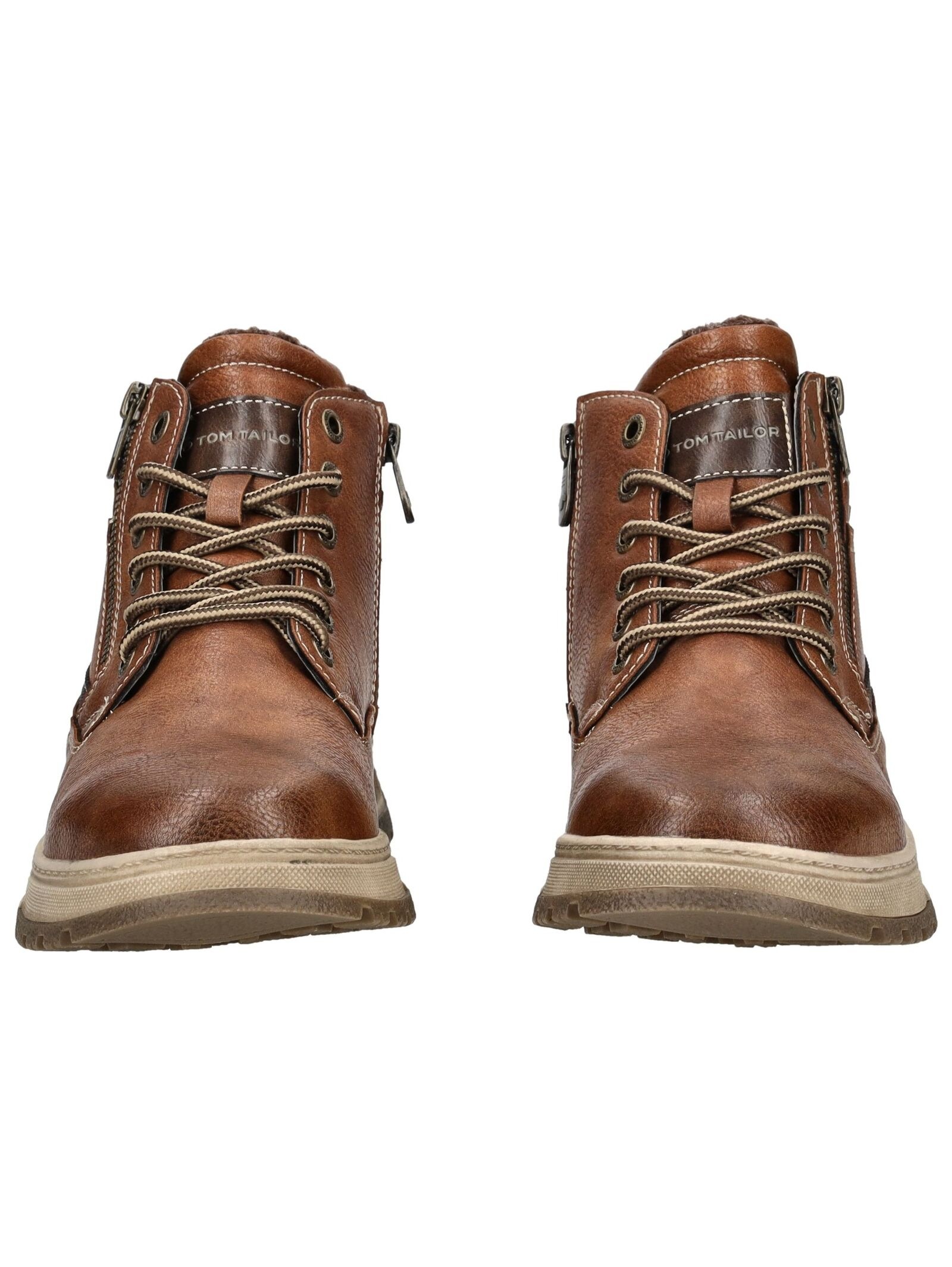 TOM TAILOR Schnürstiefelette »Tom Tailor Stiefelette Lederimitat«