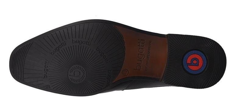 Thumbnail - bugatti Schnürschuh mit seitlicher Prägung, Freizeitschuh, Halbschuh, Schnürschuh