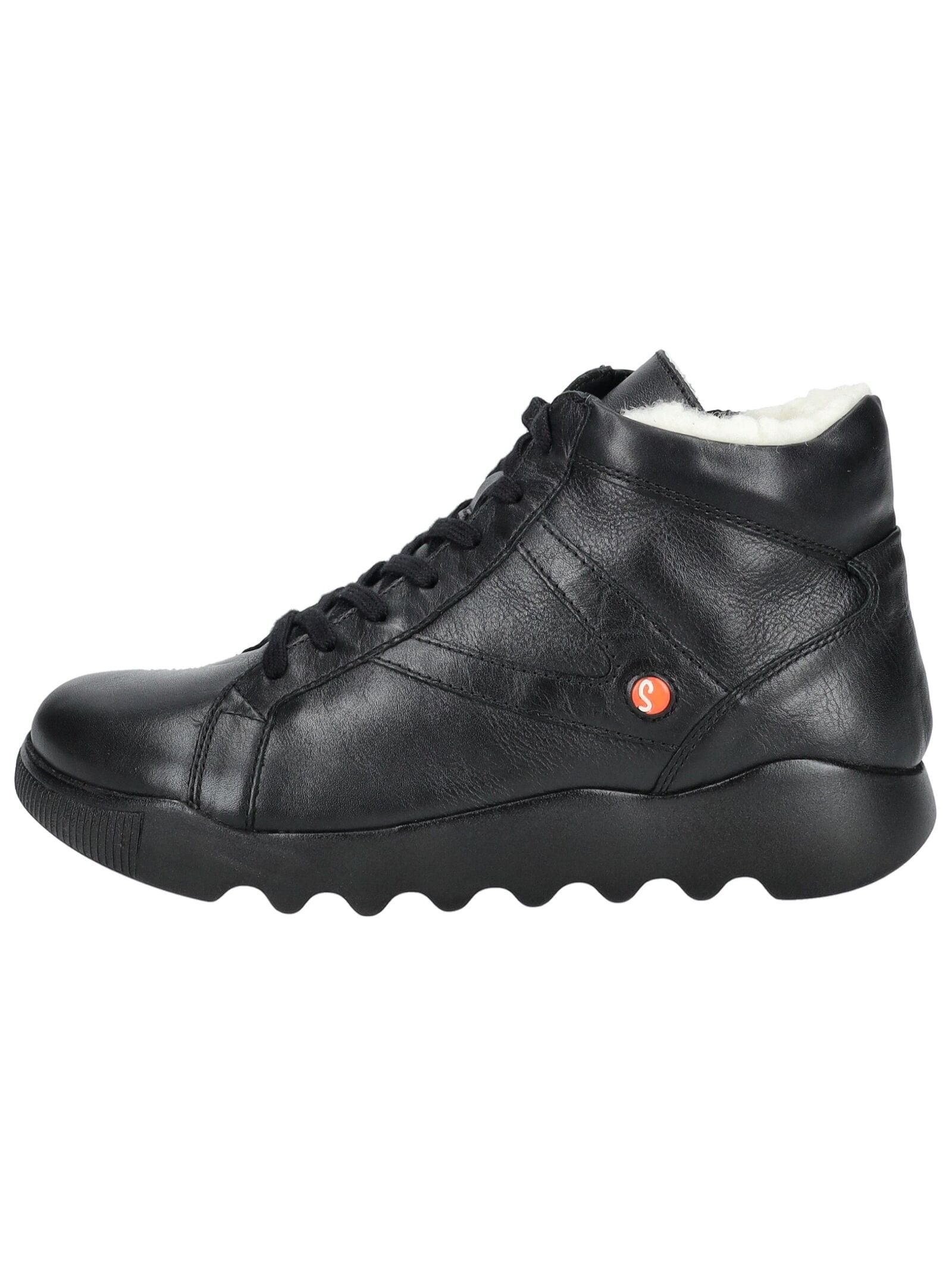 softinos Schnürstiefelette »softinos Stiefelette Leder«