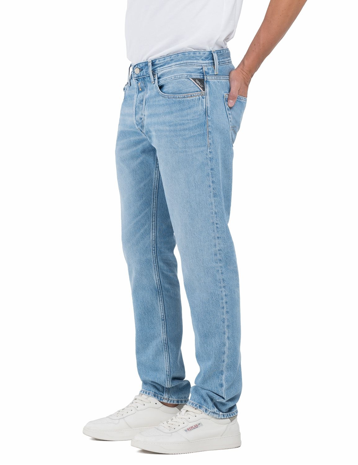 Replay Straight-Jeans »GROVER«, in vielen verschiedenen Waschungen, mit Stretch