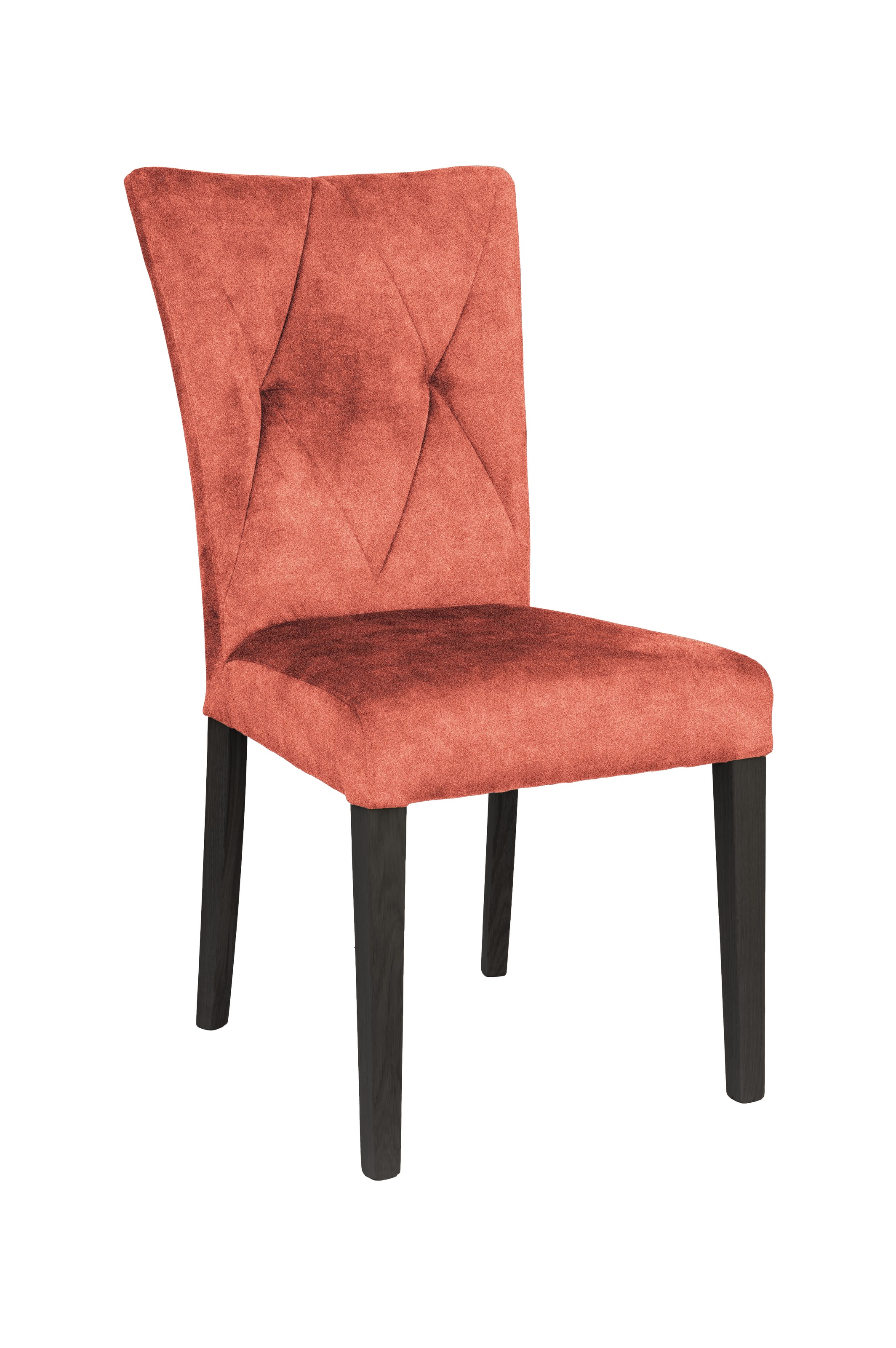 Home affaire 4-Fußstuhl "Diamond" (Set) 2 Stk. Samtvelours Sitz und Ruecken günstig online kaufen