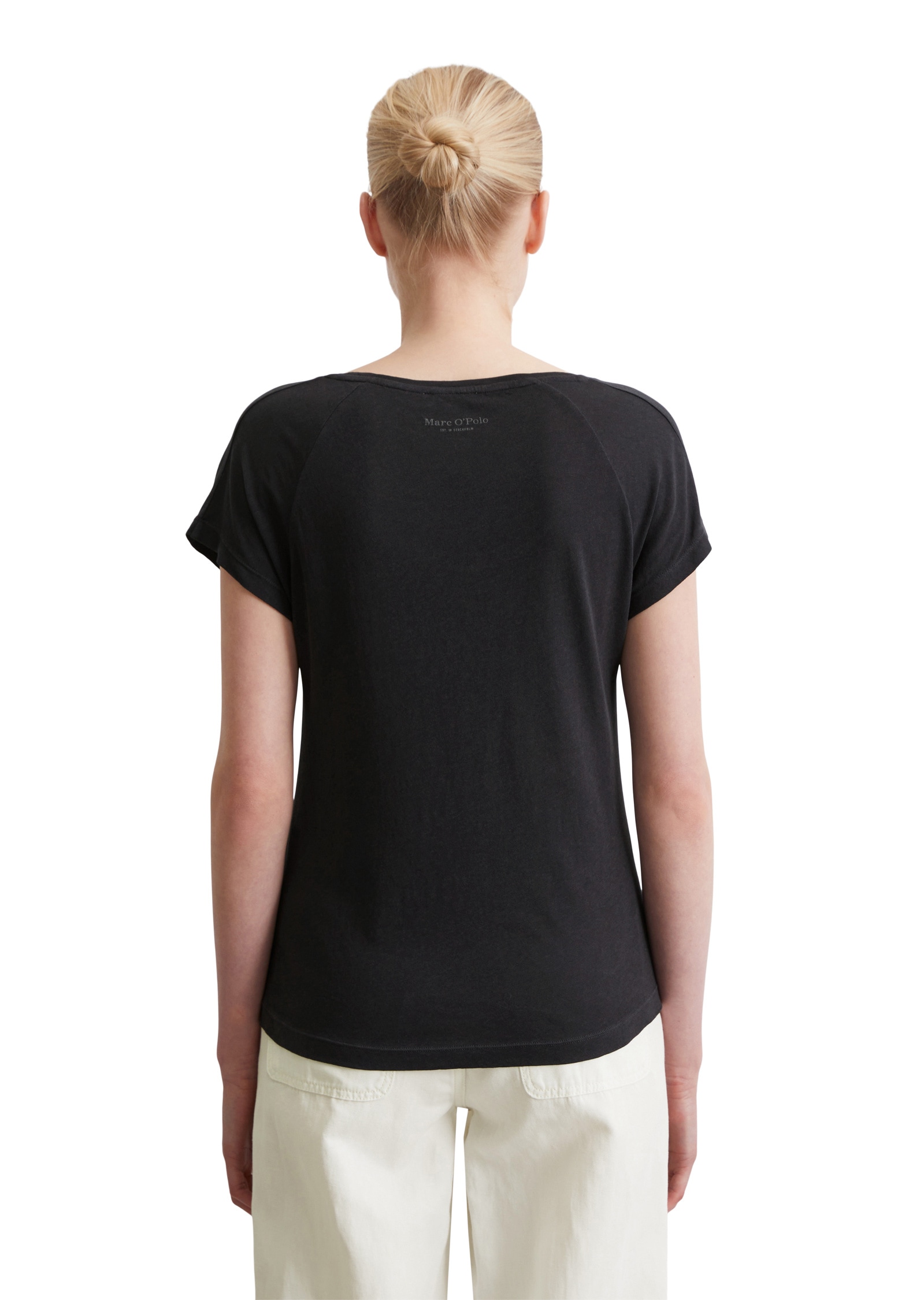Marc O'Polo T-Shirt »aus Viskose-Organic-Cotton-Mix«
