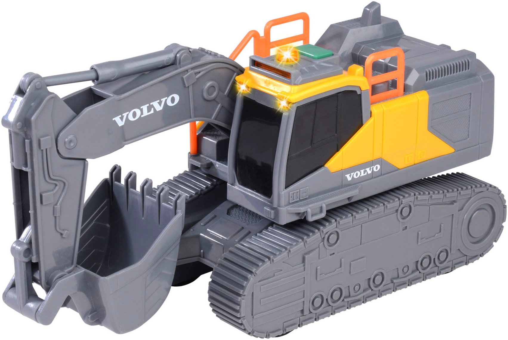 Dickie Toys Spielzeug-Bagger »Volvo Tracked Excavator«, mit Licht und Sound