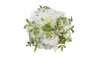 Creativ green Kunstblume »Kerzenring Rosen und Blüten«, im 2er Set  bestellen | BAUR