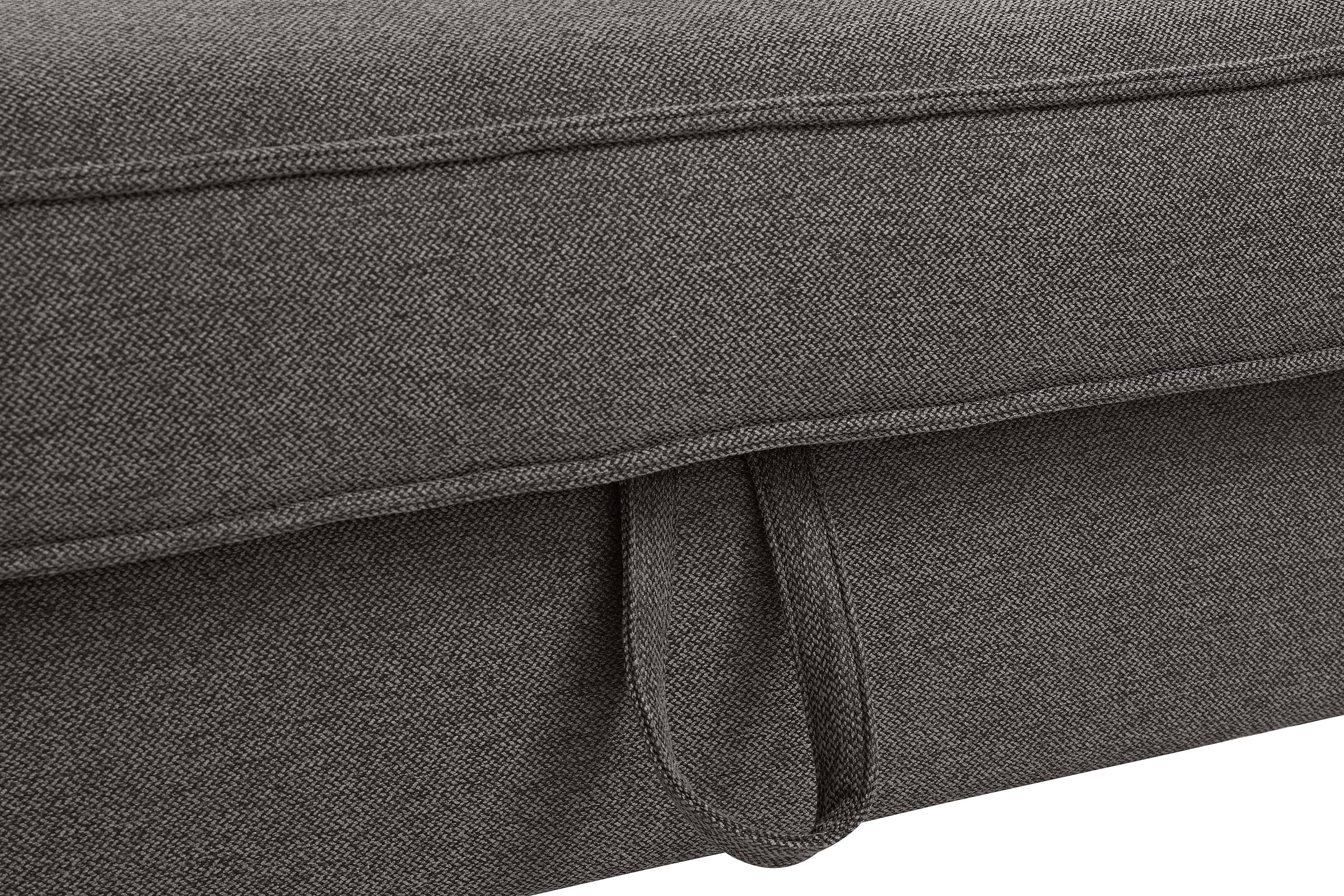 exxpo - sofa fashion Ecksofa »Daytona, L-Form«, wahlweise mit Bettfunktion und Bettkasten