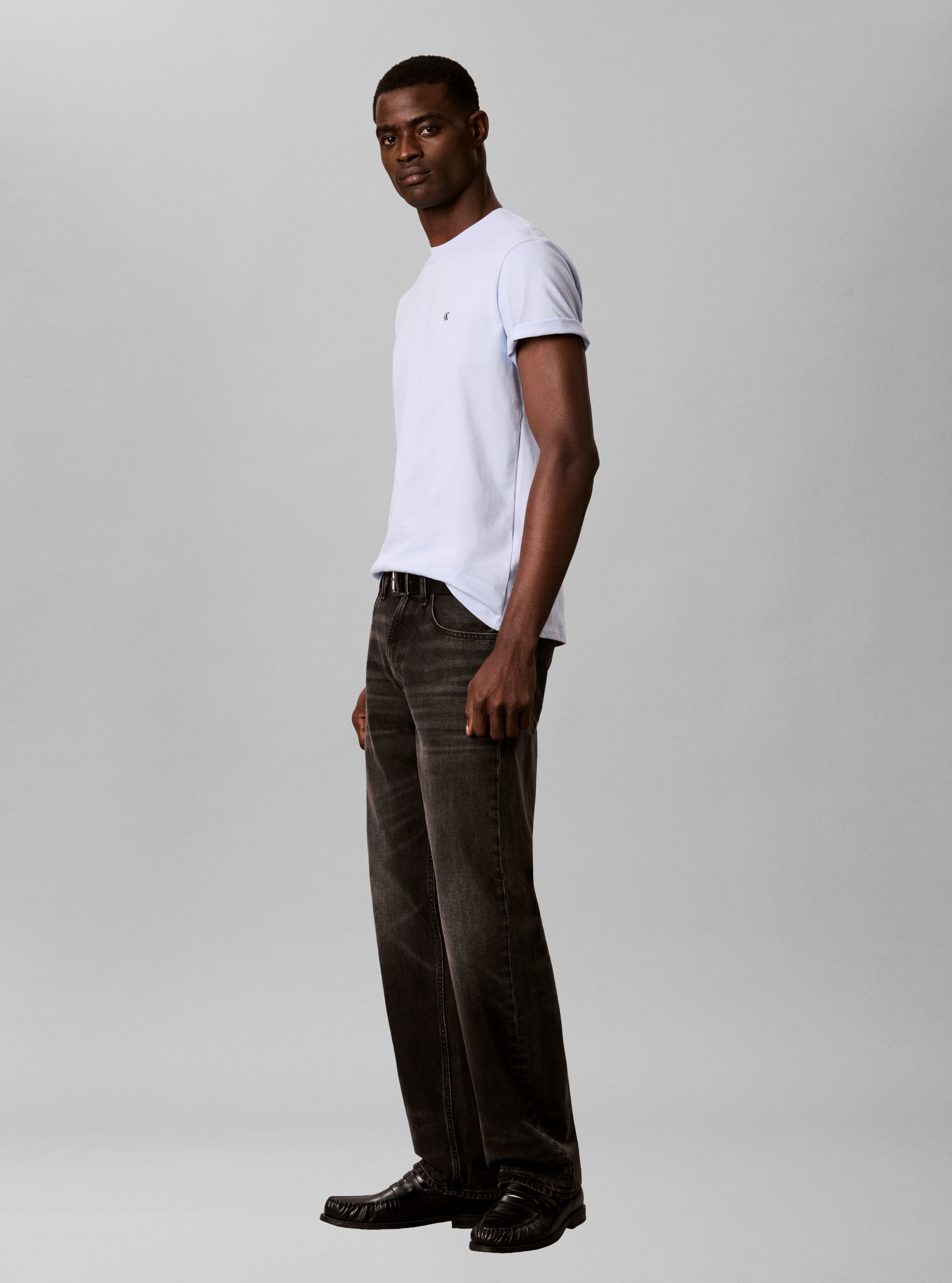 Calvin Klein Jeans T-Shirt »CLASSIC MONOGRAM TEE« Regular fit mit Rundhalsausschnitt