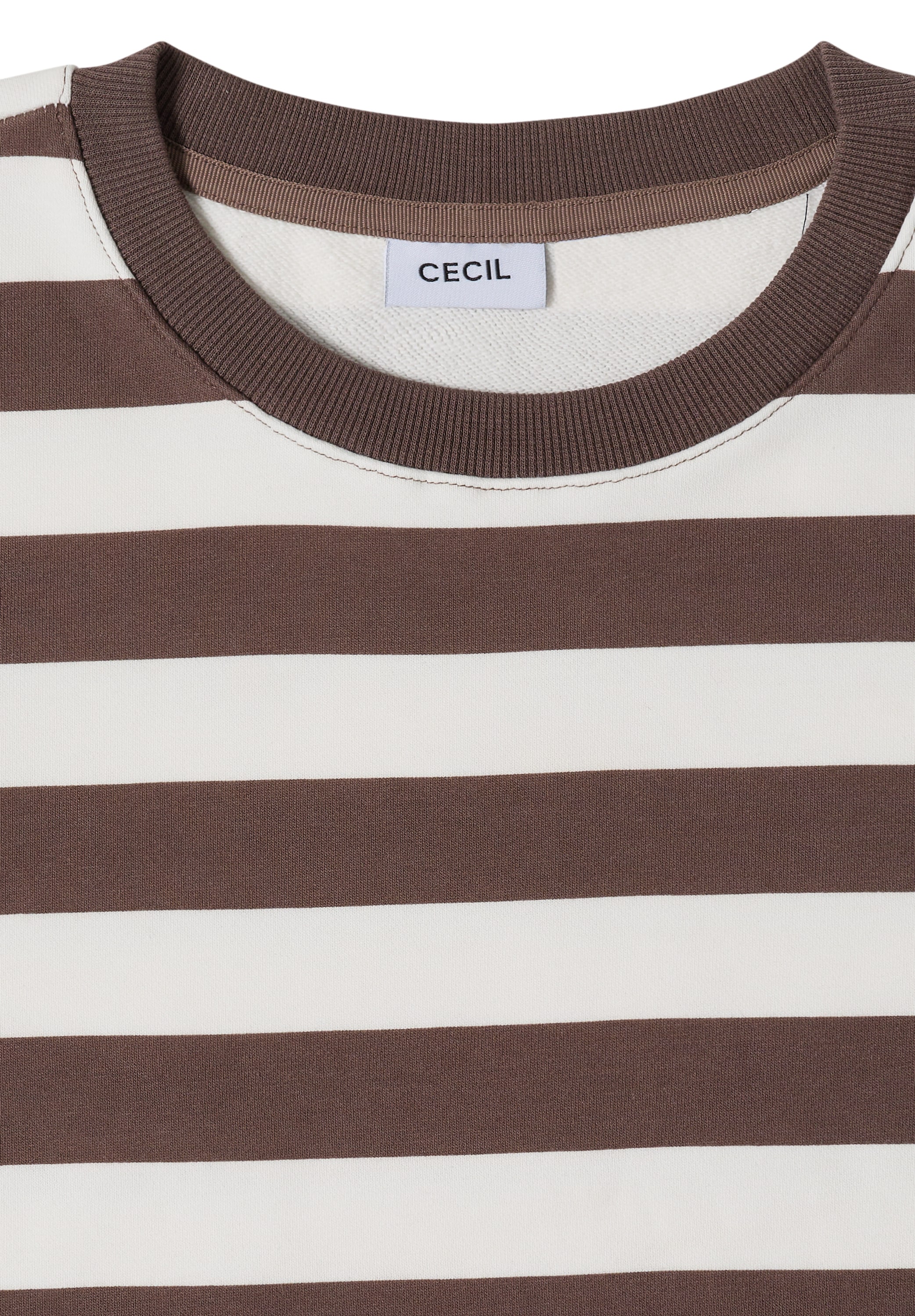 Cecil Sweatshirt , im angenehmen Materialmix
