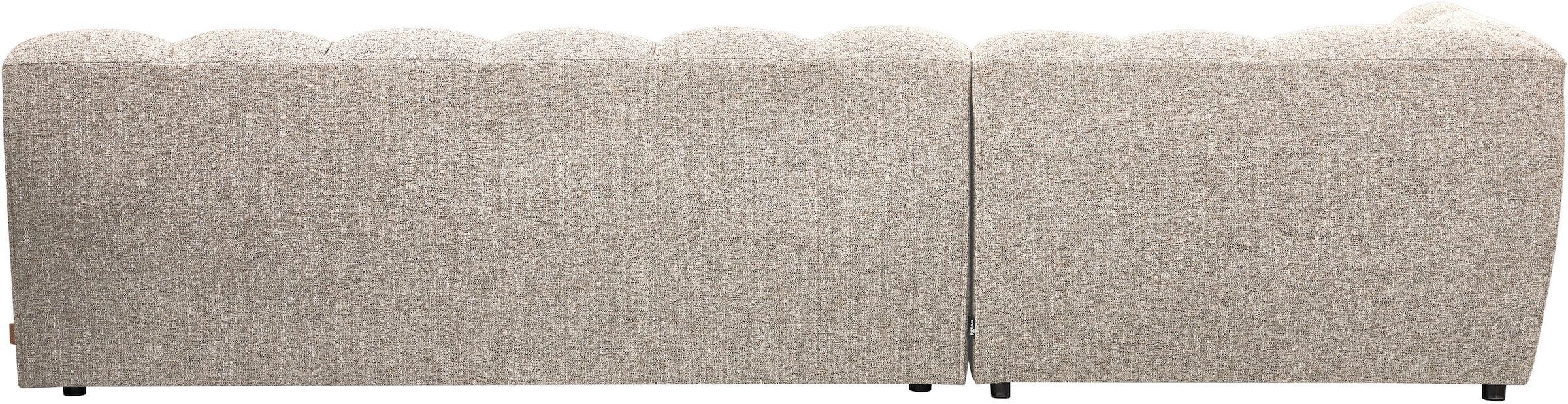 WOOOD Ecksofa »Allure grobem Webmuster, H 79 x B 324 x D 165 cm« Tragkraft 400 kg, Hohe Verschleißfestigkeit, Pfleiglicht