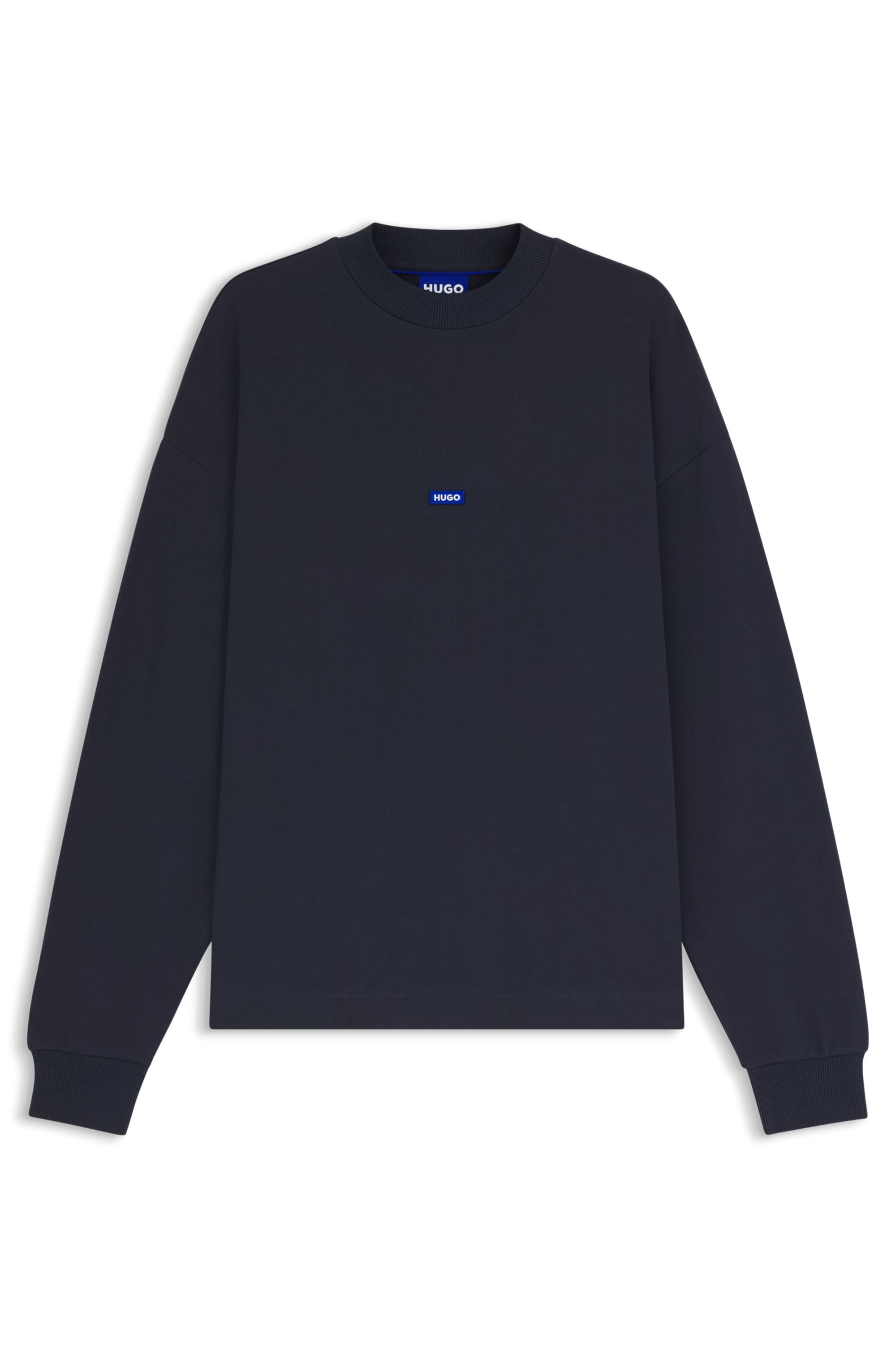 HUGO Blue Sweatshirt "Nedro", mit Logo-Patch günstig online kaufen