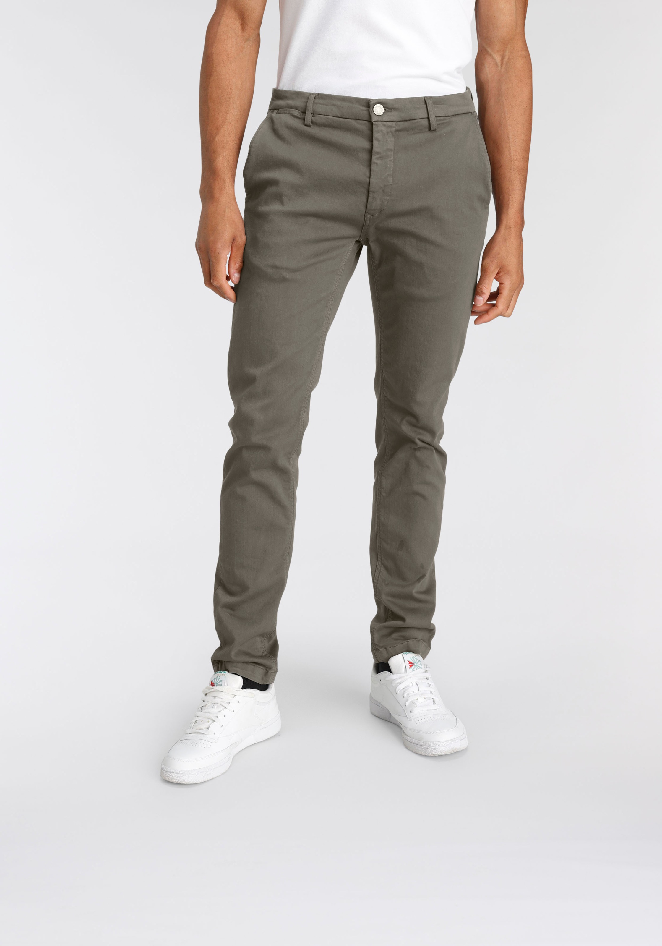 Replay Zeumar Hyperflex Chinos Iron Grey bei CareOfCarl.de