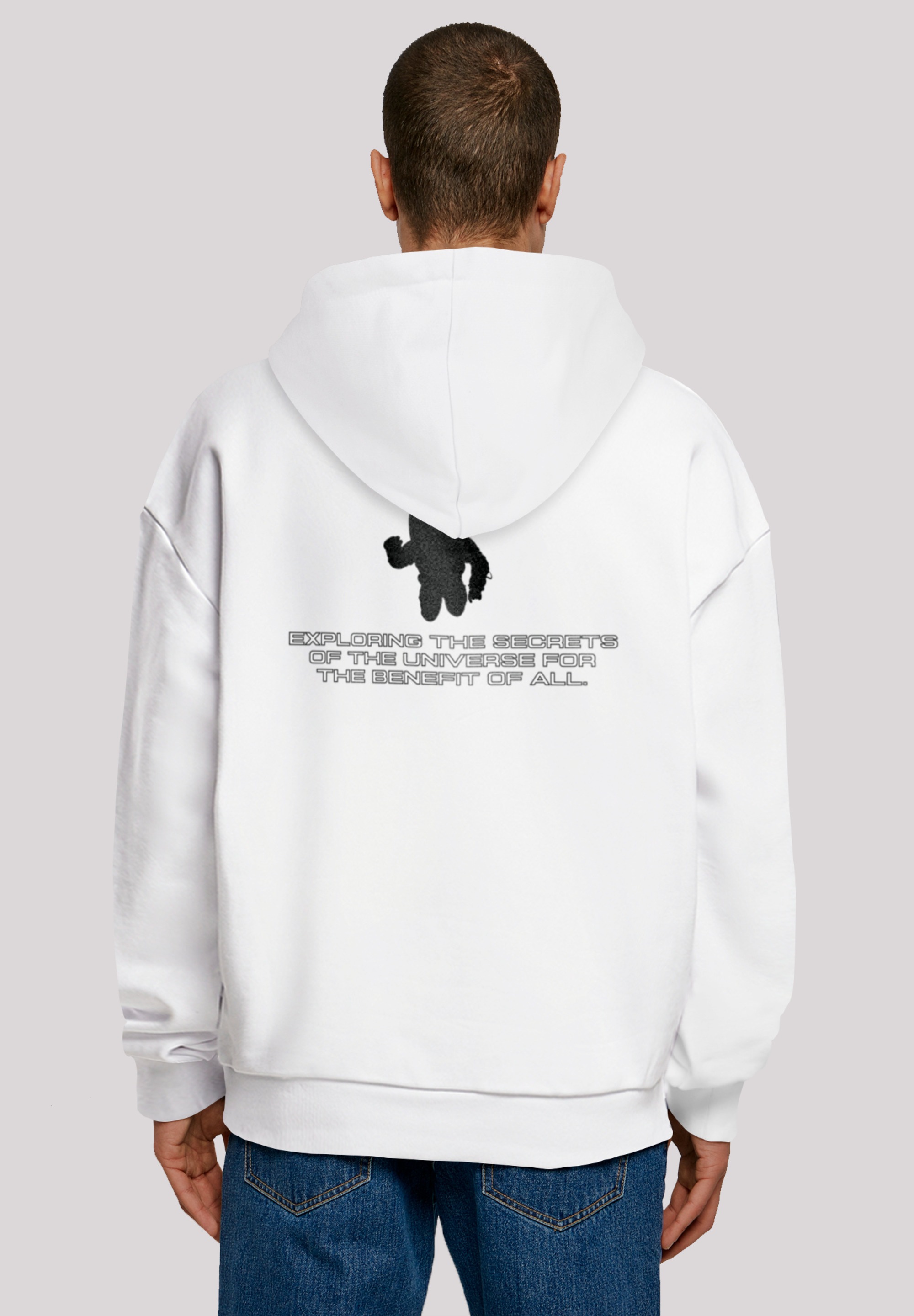 F4NT4STIC Kapuzenpullover »NASA worm«, Print