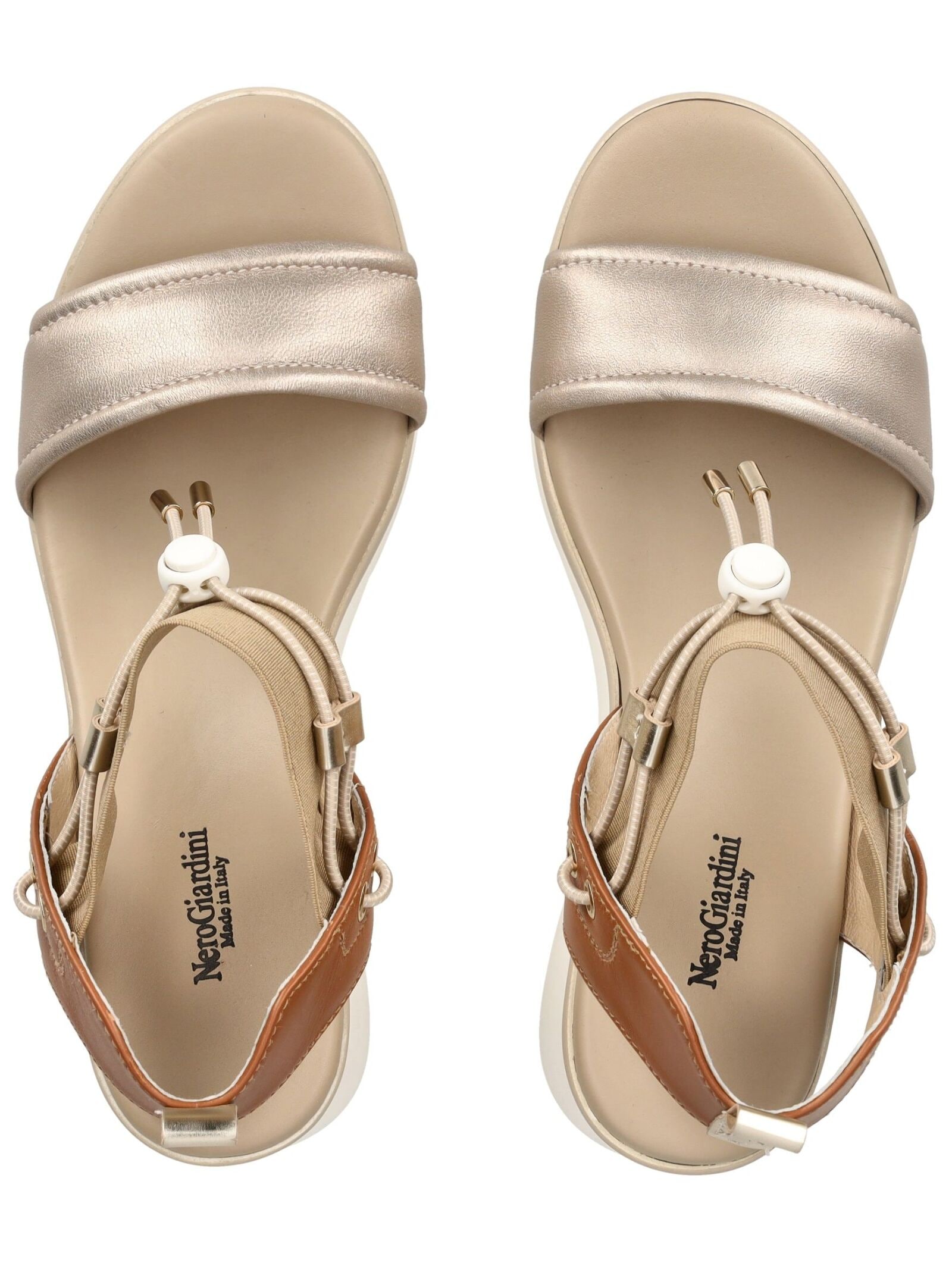 Nero Giardini Keilsandalette »Nero Giardini Sandalen Leder«