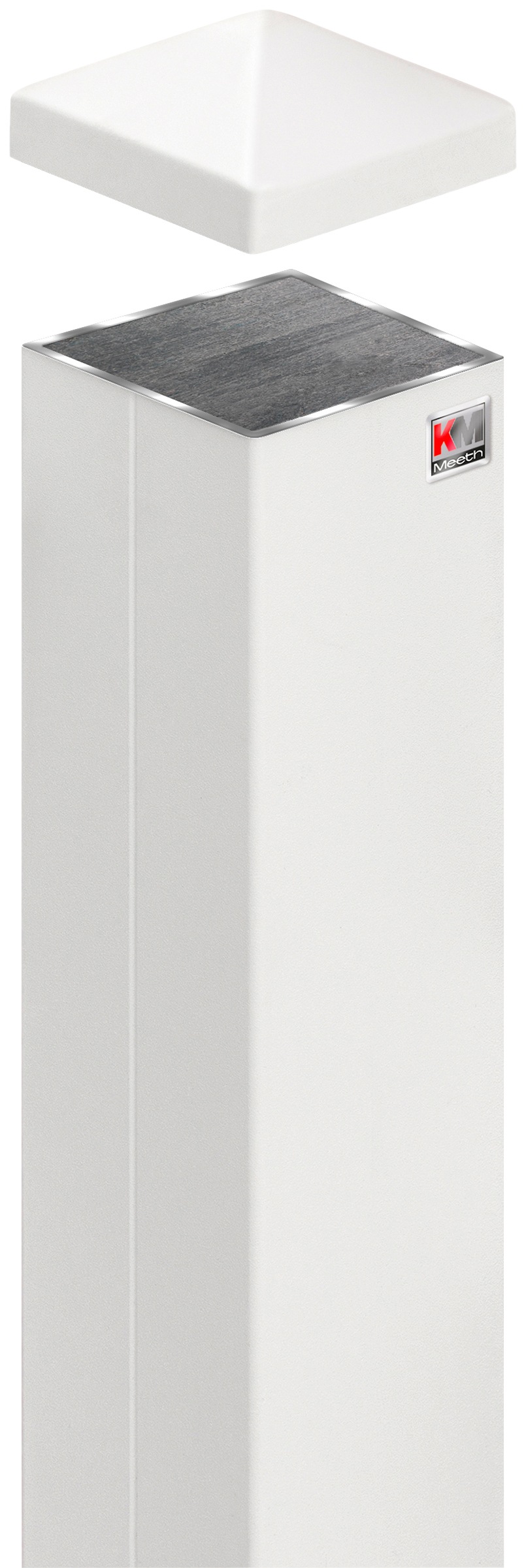 KM Zaun Zaunpfosten BxTxH: 9x9x130 cm