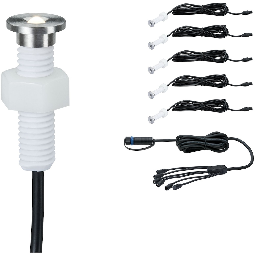 Paulmann LED Einbauleuchte »Plug & Shine«, 5 flammig-flammig