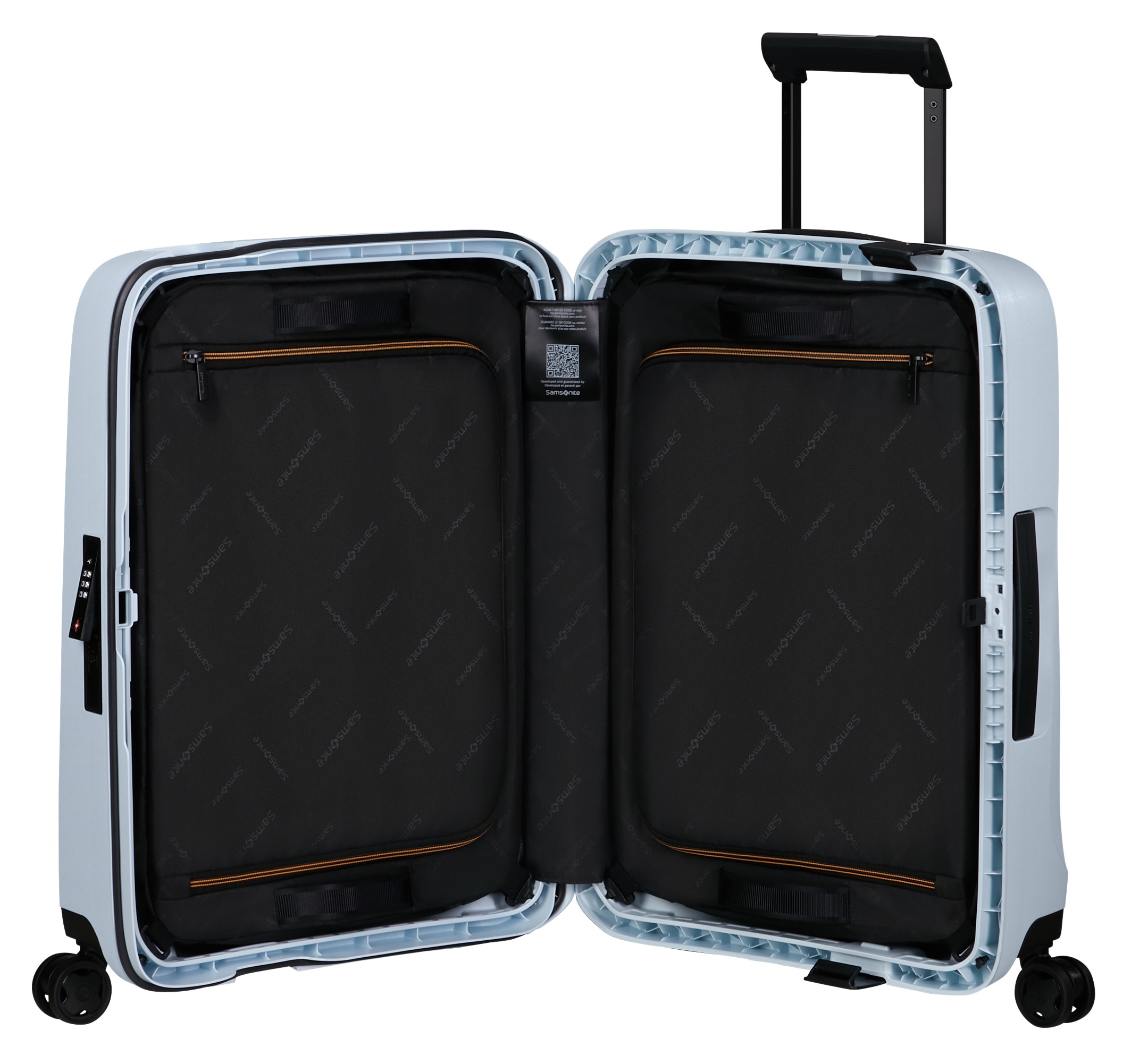 Samsonite Hartschalen-Trolley »ESSENS, verschiedene Größen und Farben«, 4 Rollen, Reisekoffer Hartschalenkoffer Koffer für Flugreisen TSA-Schloss