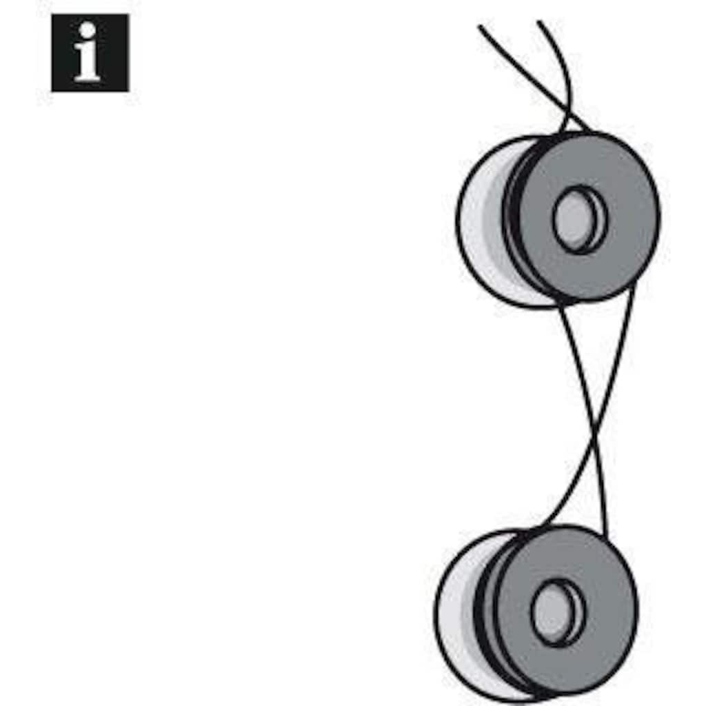 GARDINIA Sichtschutzbefestigung »Schnurwickler mit Schrauben«, (6 St.)