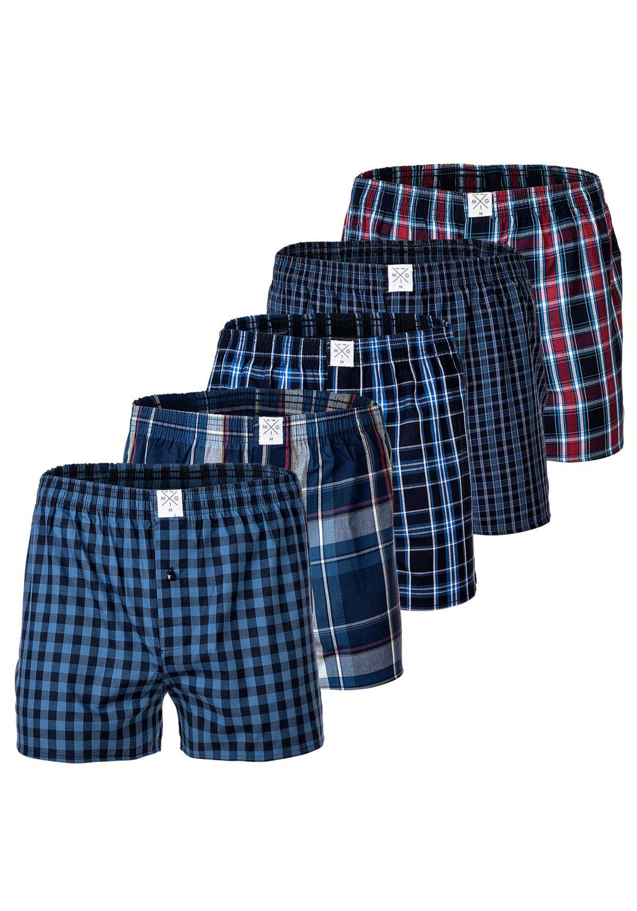 MG-1 Boxershorts "Web-Boxershorts 5er Pack"