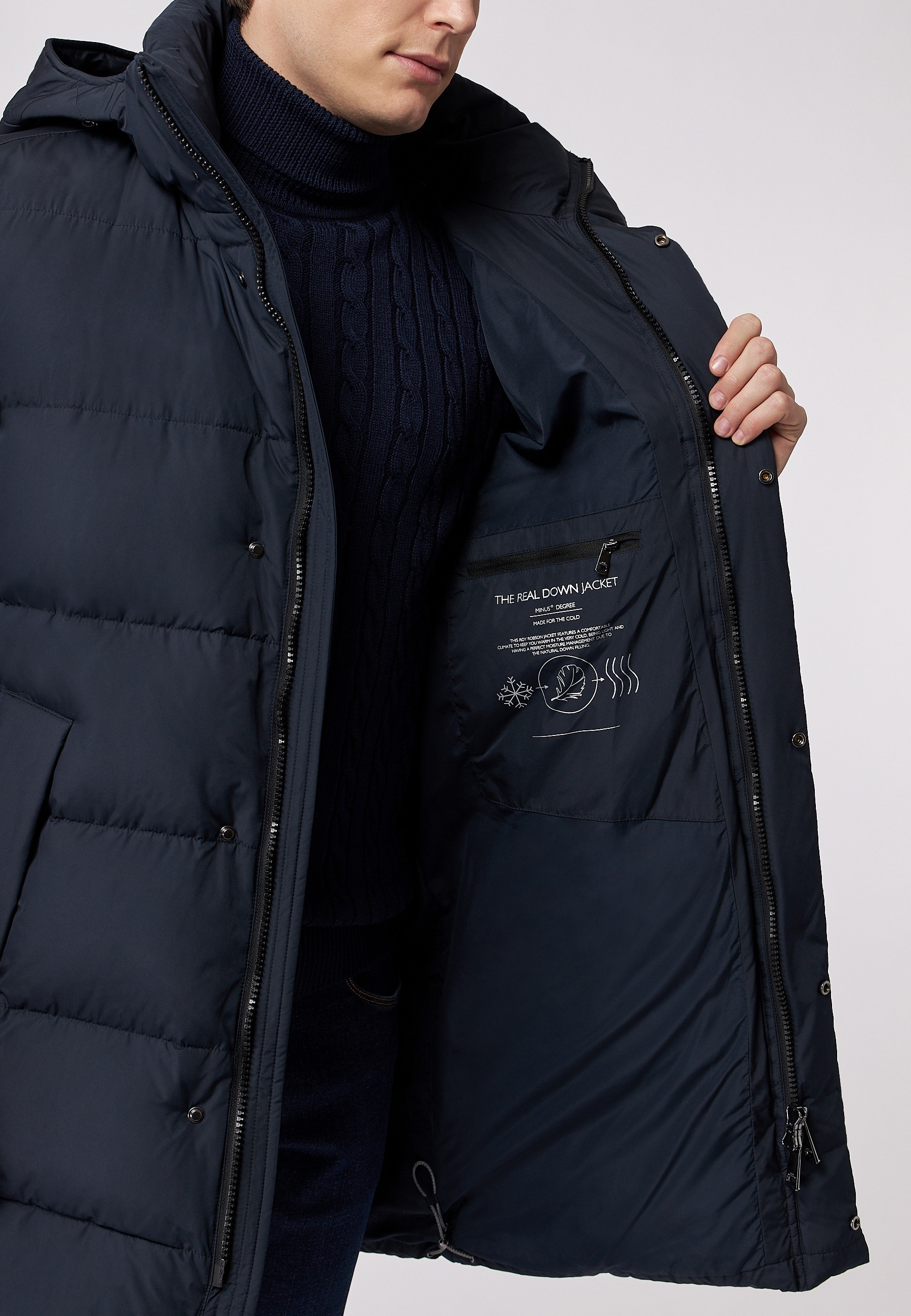 Roy Robson Winterjacke »Puffermantel«