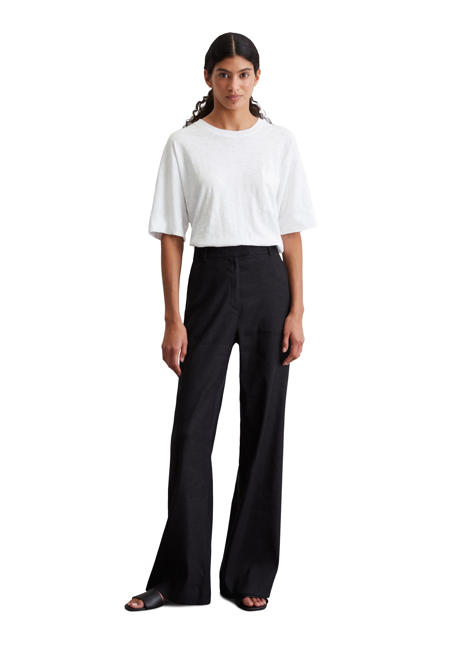 Marc O'Polo T-Shirt »mit gewebter Brusttasche«