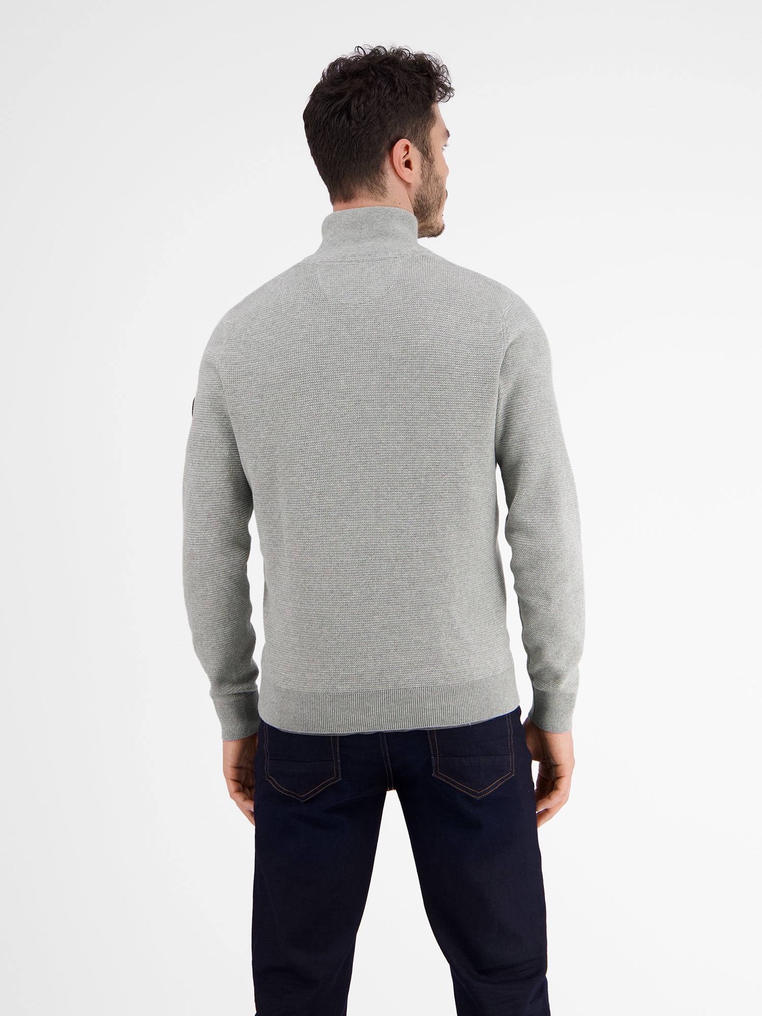 LERROS Strickpullover »LERROS Stricktroyer in kerniger Optik«