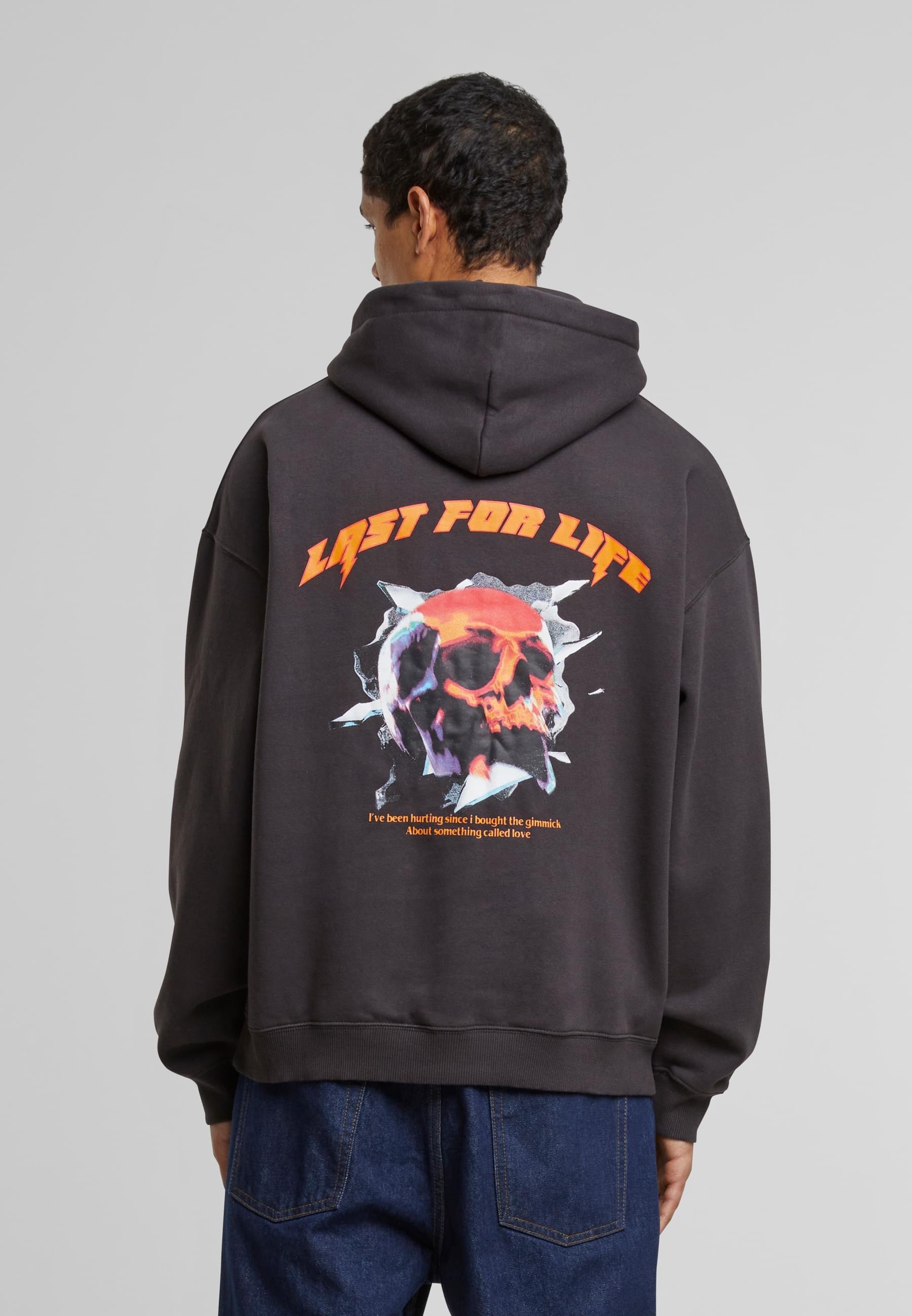2Y Studios Kapuzensweatshirt »2Y Studios Herren Last For Life Oversize Hoddie«, (1 tlg.)