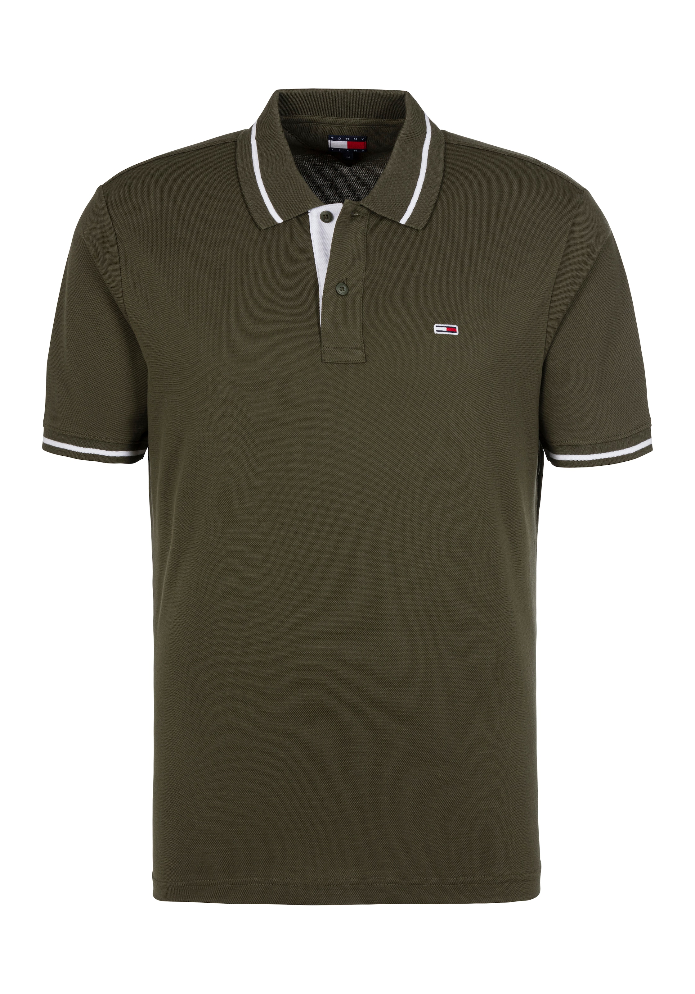 Tommy Jeans Poloshirt "TJM REG TIPPED POLO", mit Streifendetails günstig online kaufen