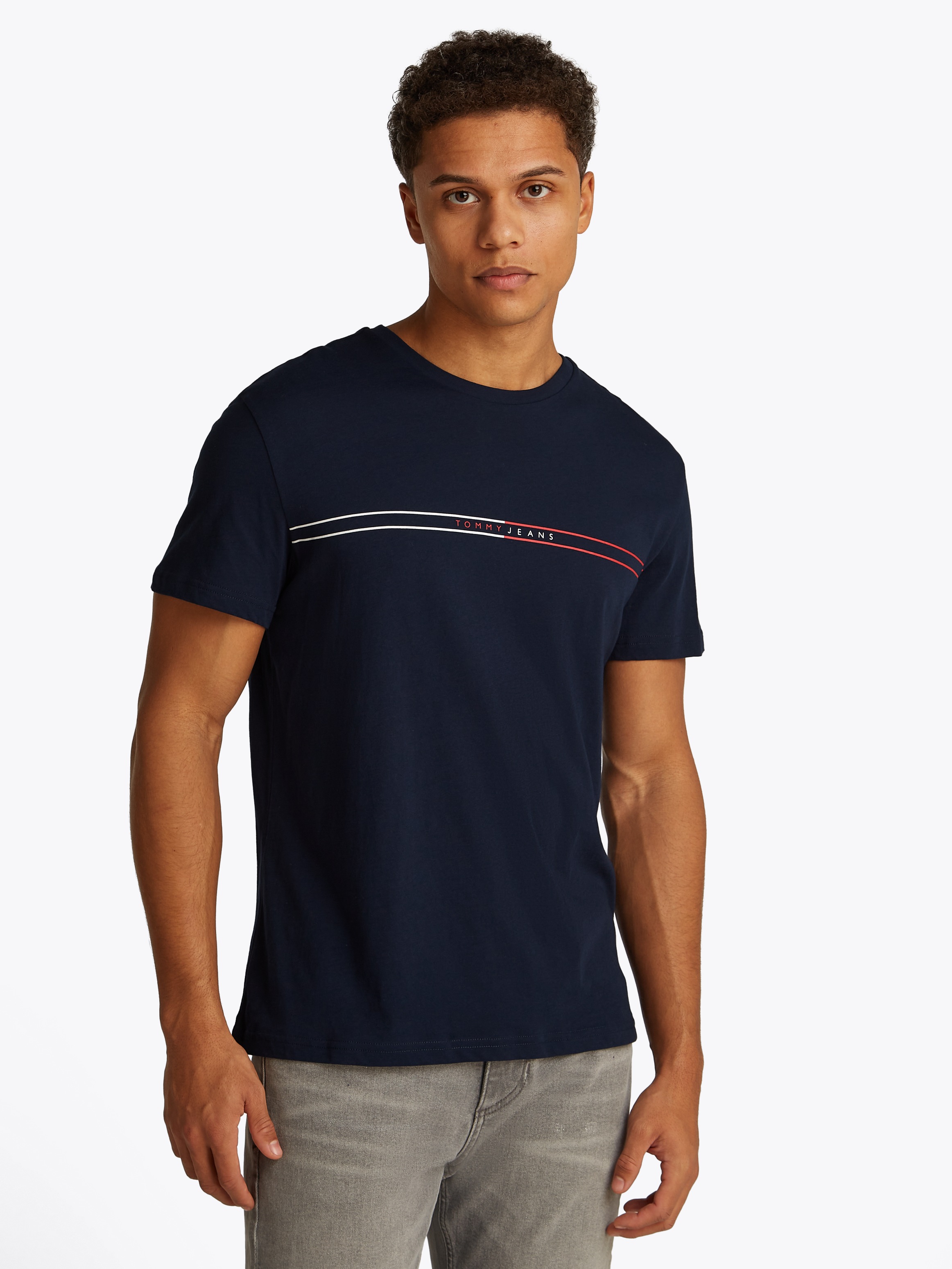 Tommy Jeans T-Shirt "TJM SLM ENTRY GRPHC T EXT 2 PCK" günstig online kaufen